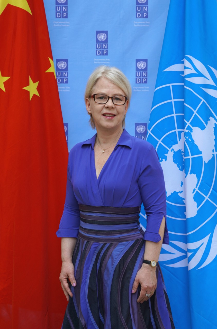 Beate Trankmann, Resident Representative, UNDP China