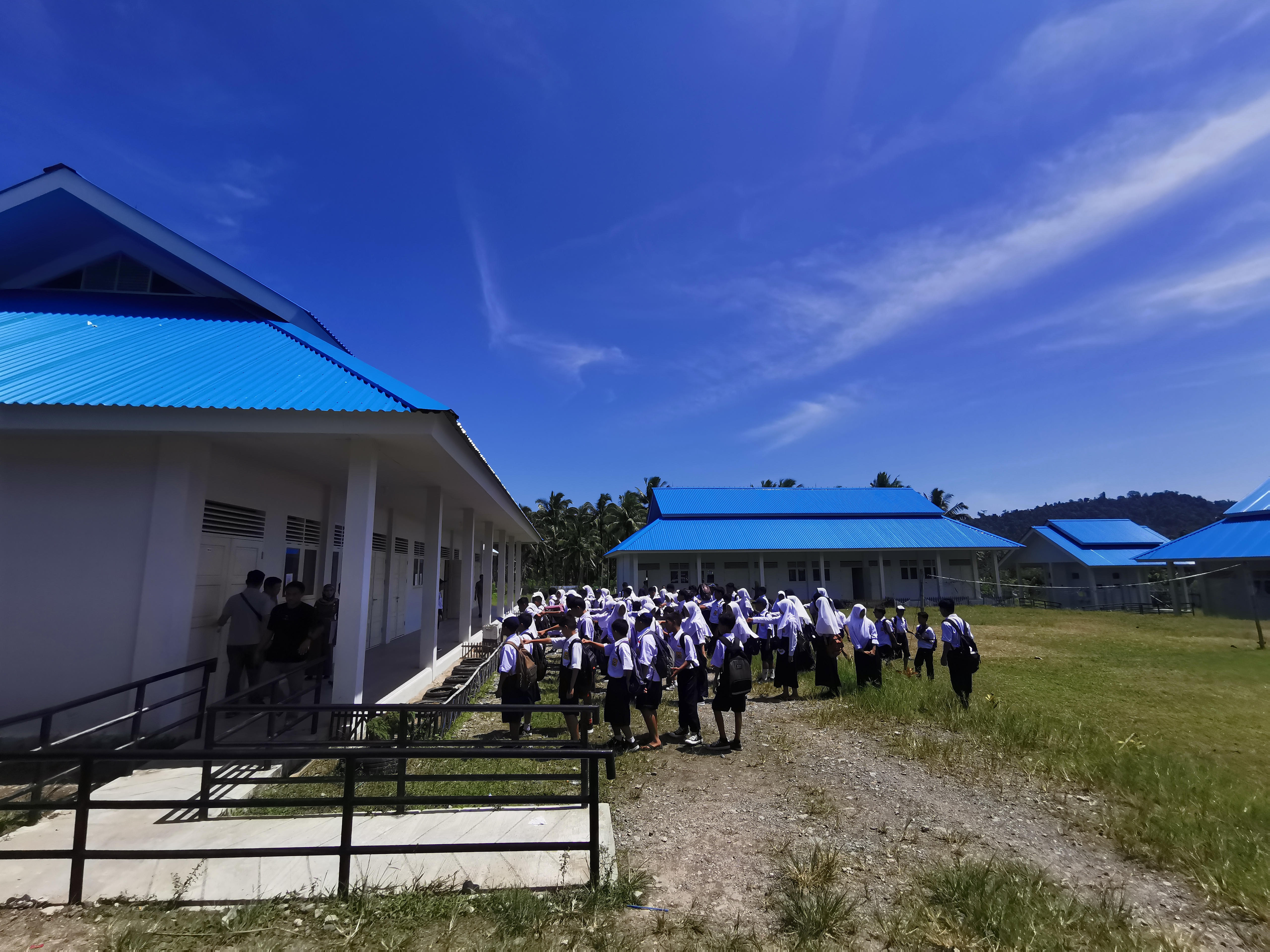 Reconstructed school in Tamarenja