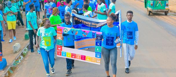 Cross section of patrons of the SDGs Street Carnival 