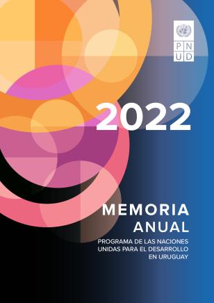 Tapa de la Memoria Anual del PNUD 2022