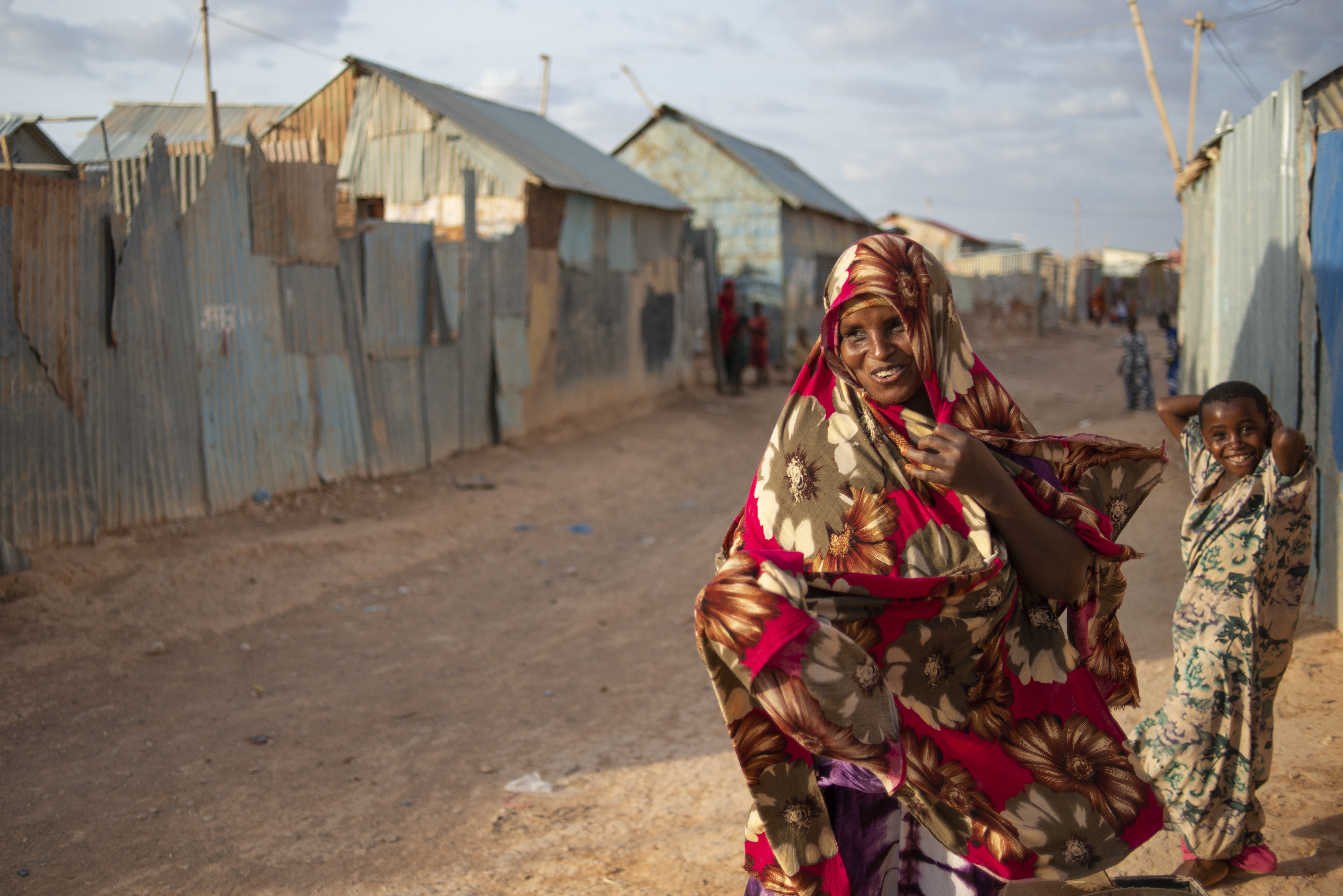 Woman in IDP camp