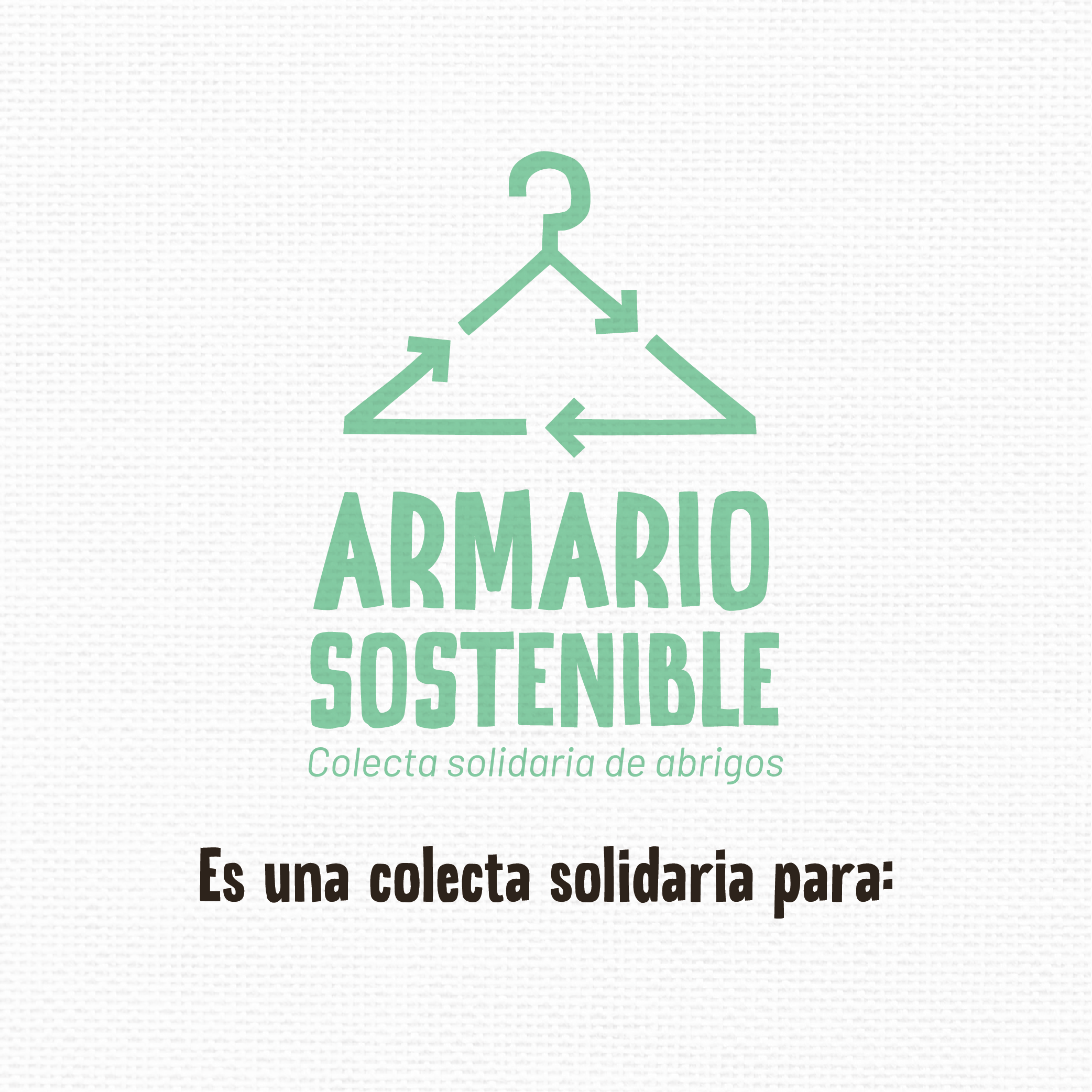 Flyer de Armario Sostenible