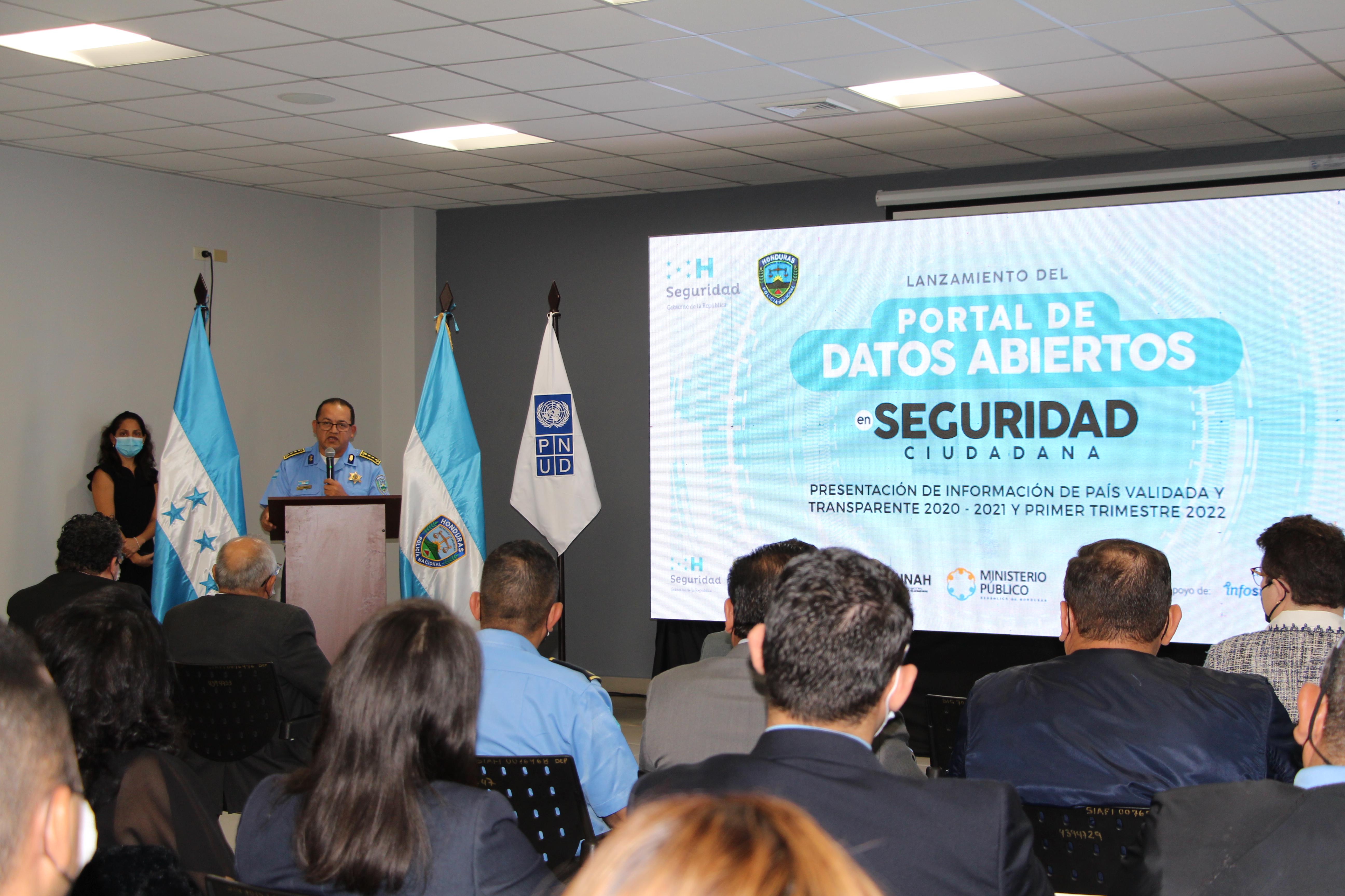 Evento de lanzamiento de Portal de Datos Abiertos sobre Seguridad Ciudadana