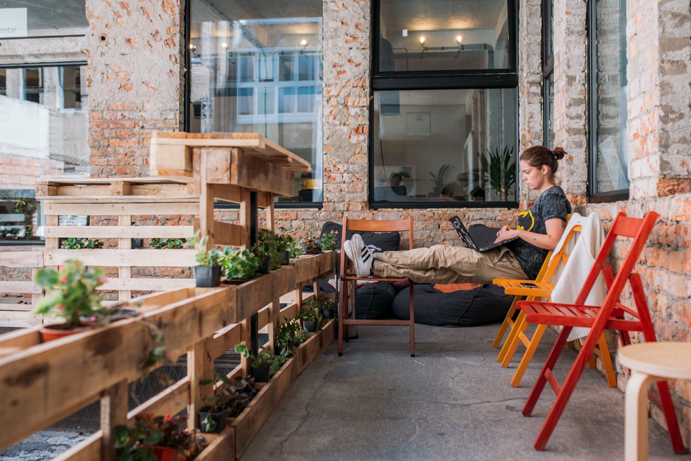 The StartIT co-working space. One of over ten co-working spaces in Belgrade, Serbia.