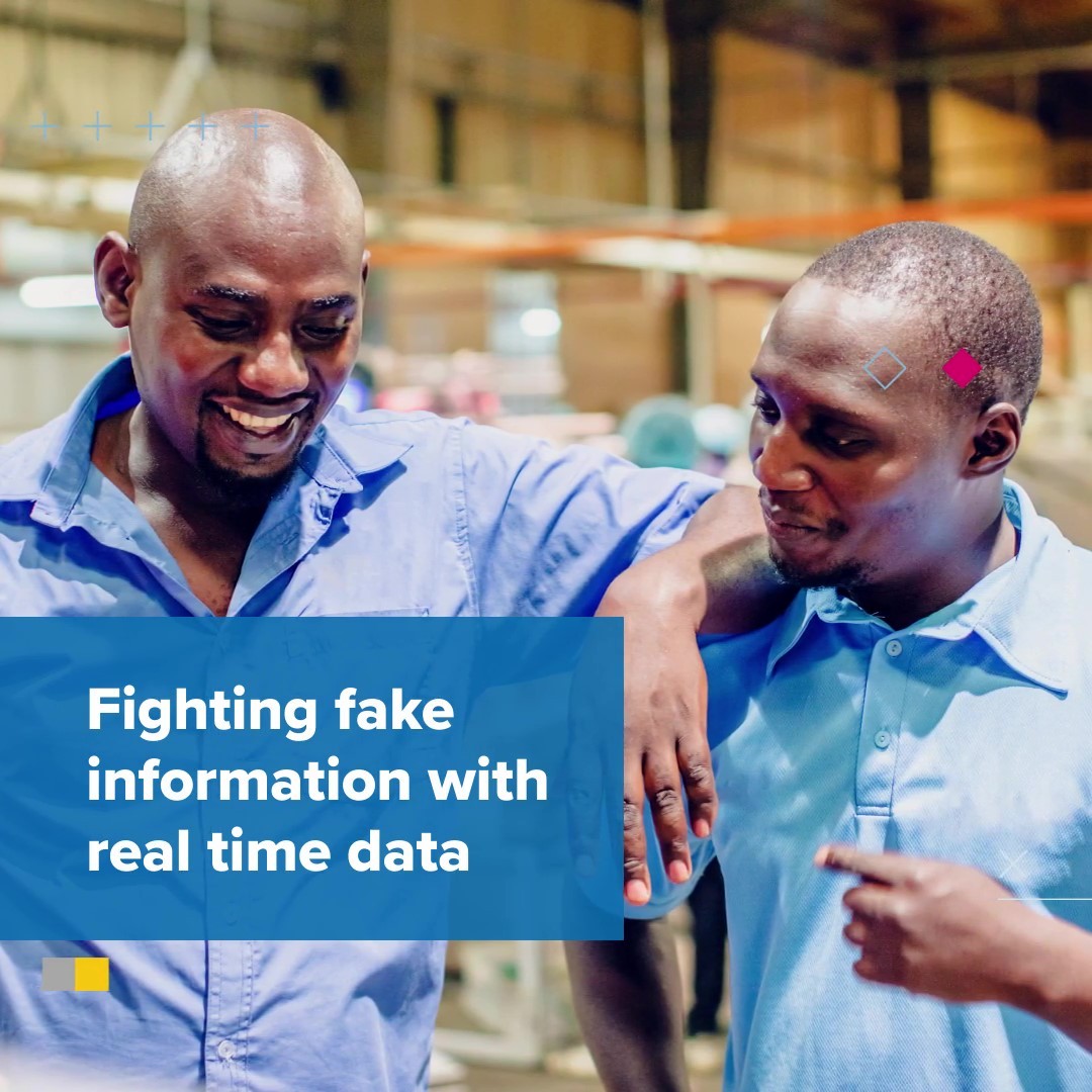 Fighting Fake Information with Real Time Data