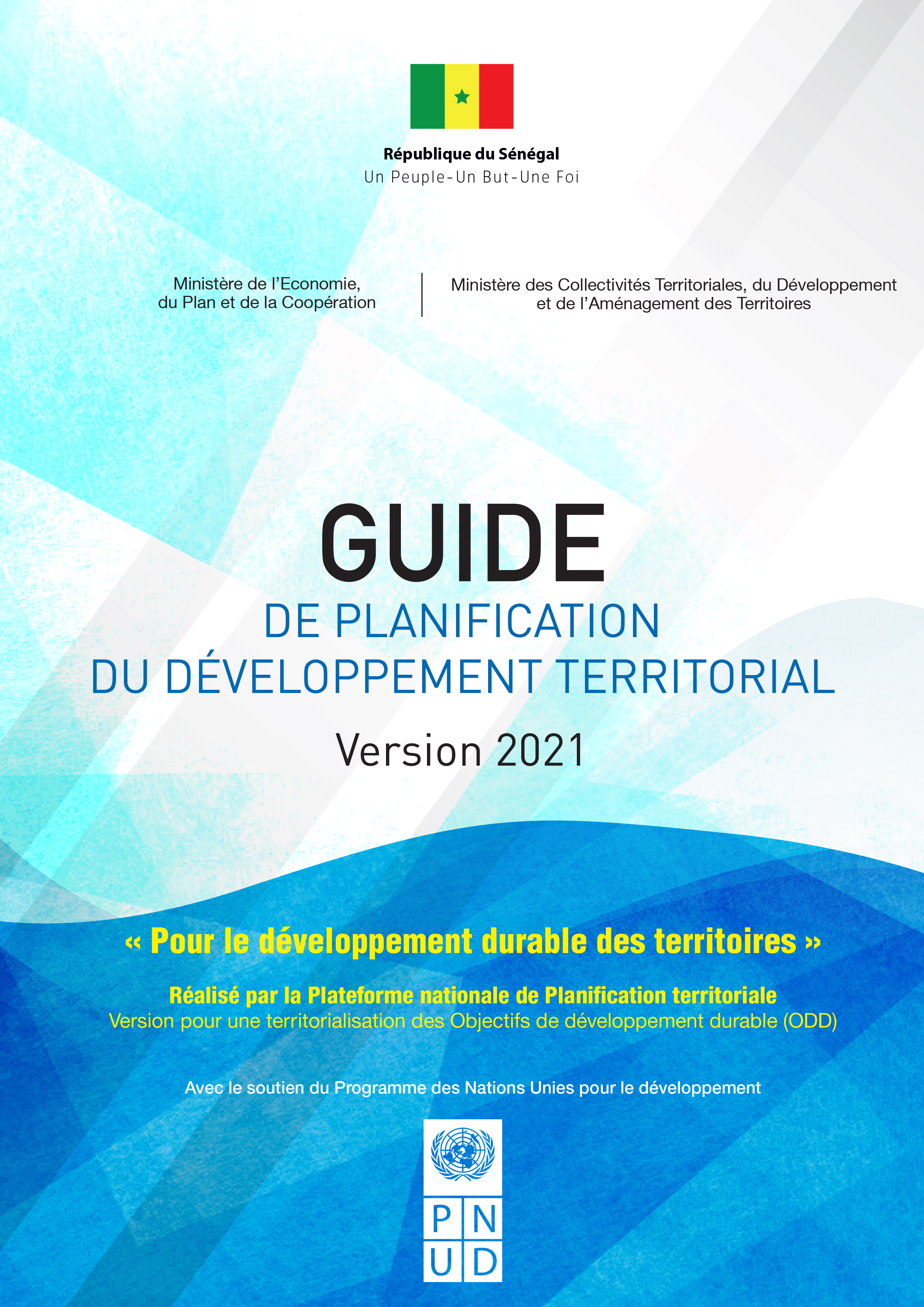 Couverture du Guide de Planification du Développement territorial