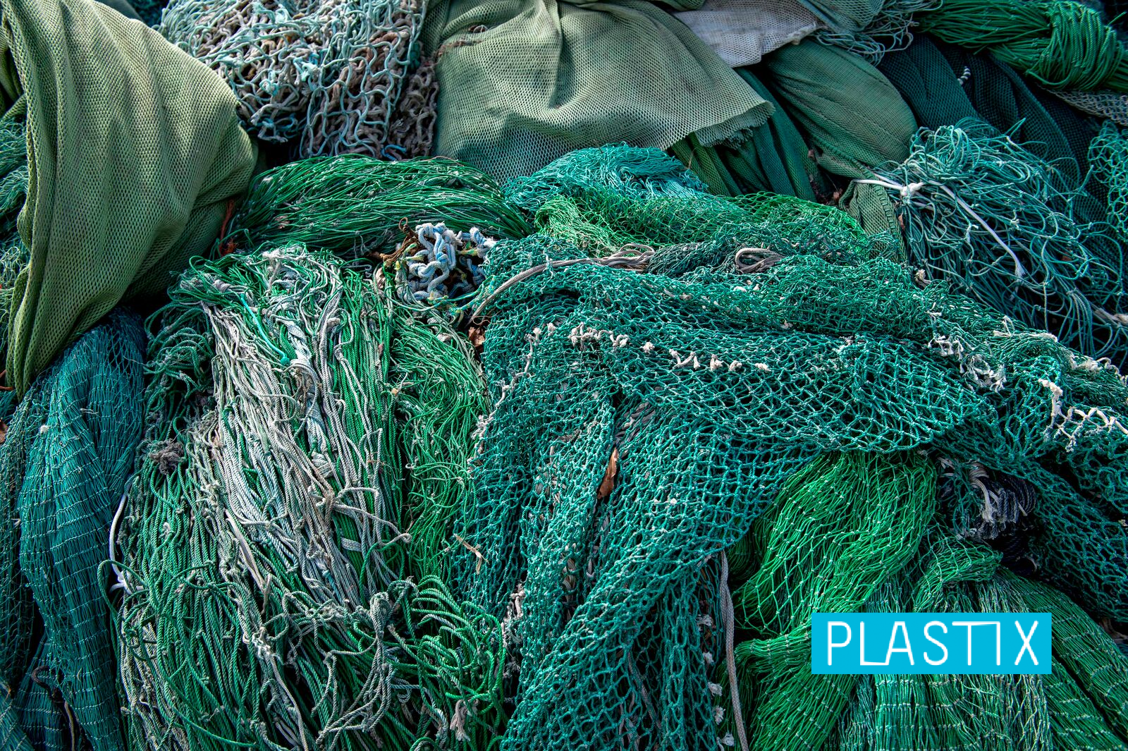 fishnets with plastix logo