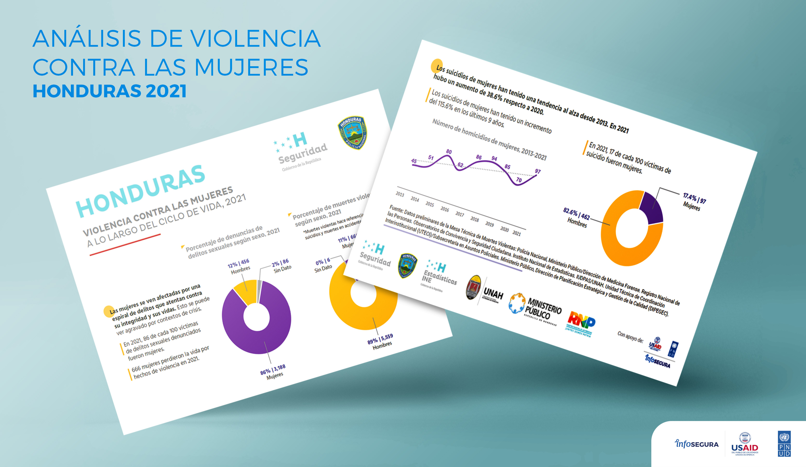 Banner Análisis de Violencia contra las Mujeres Honduras 2021