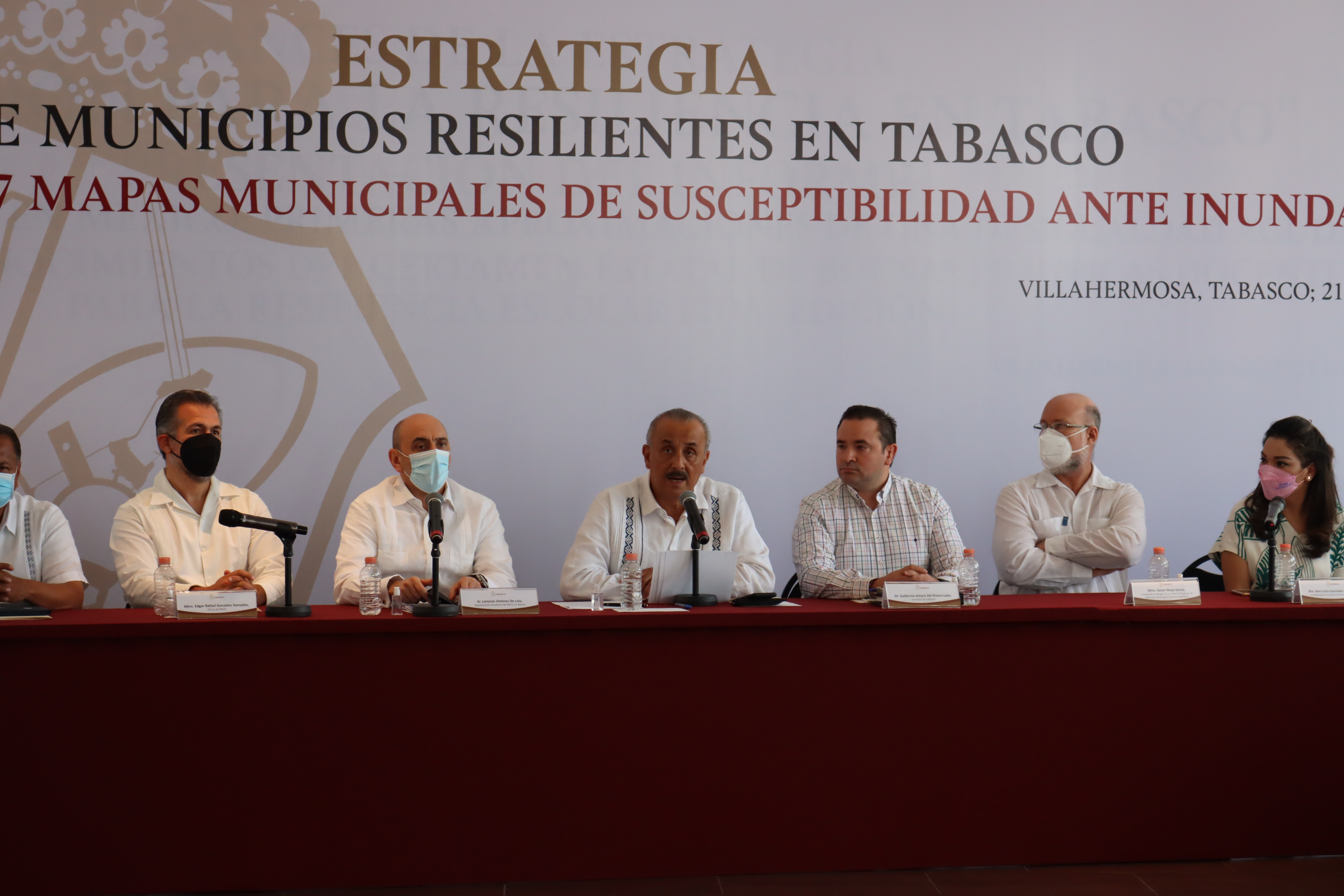 Entrega PNUD mapas de susceptibilidad ante inundaciones a municipios