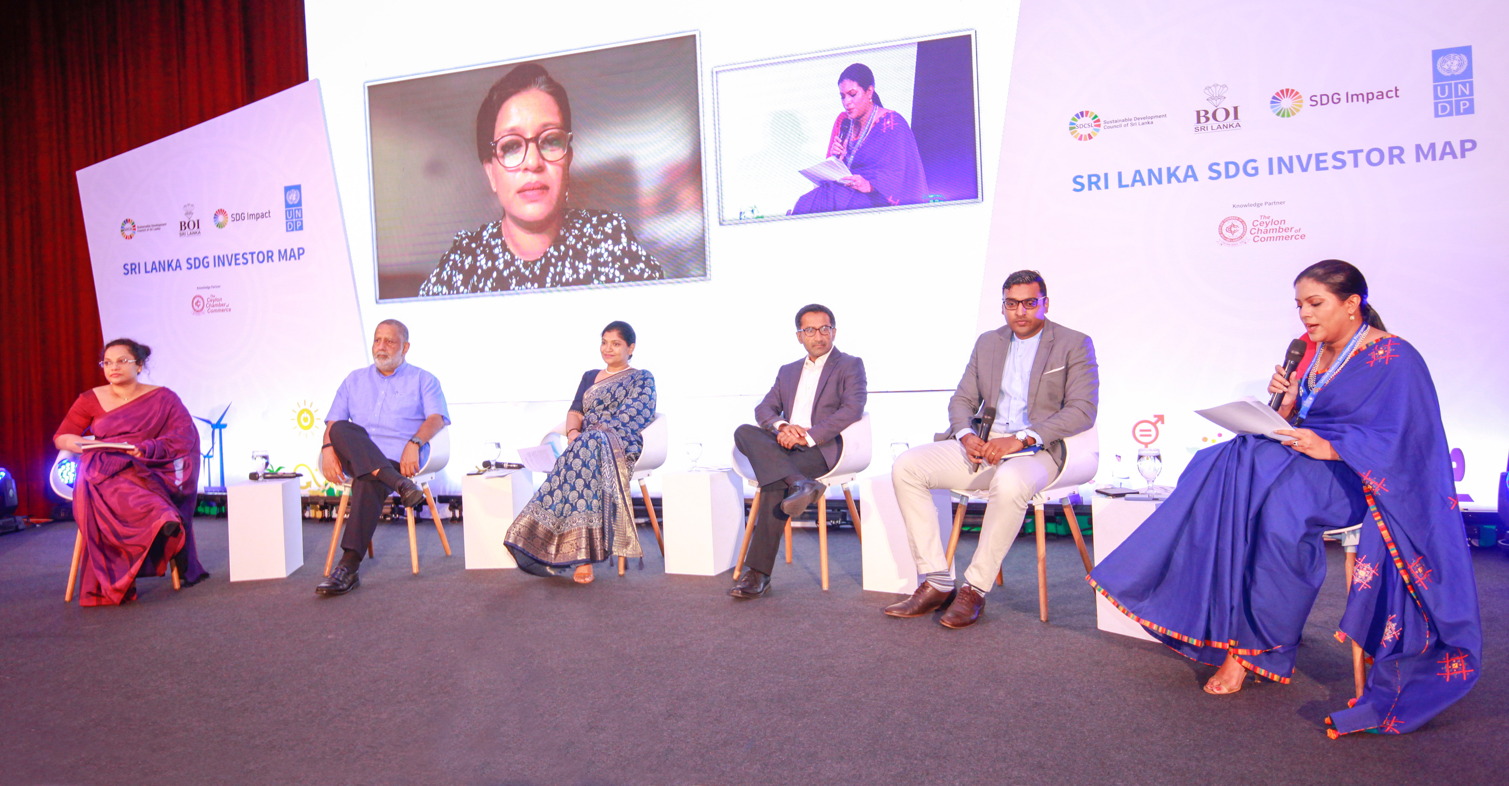 Panel discussion at the launch event 