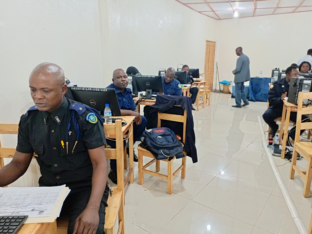 Police Officers trained in the CMIS 