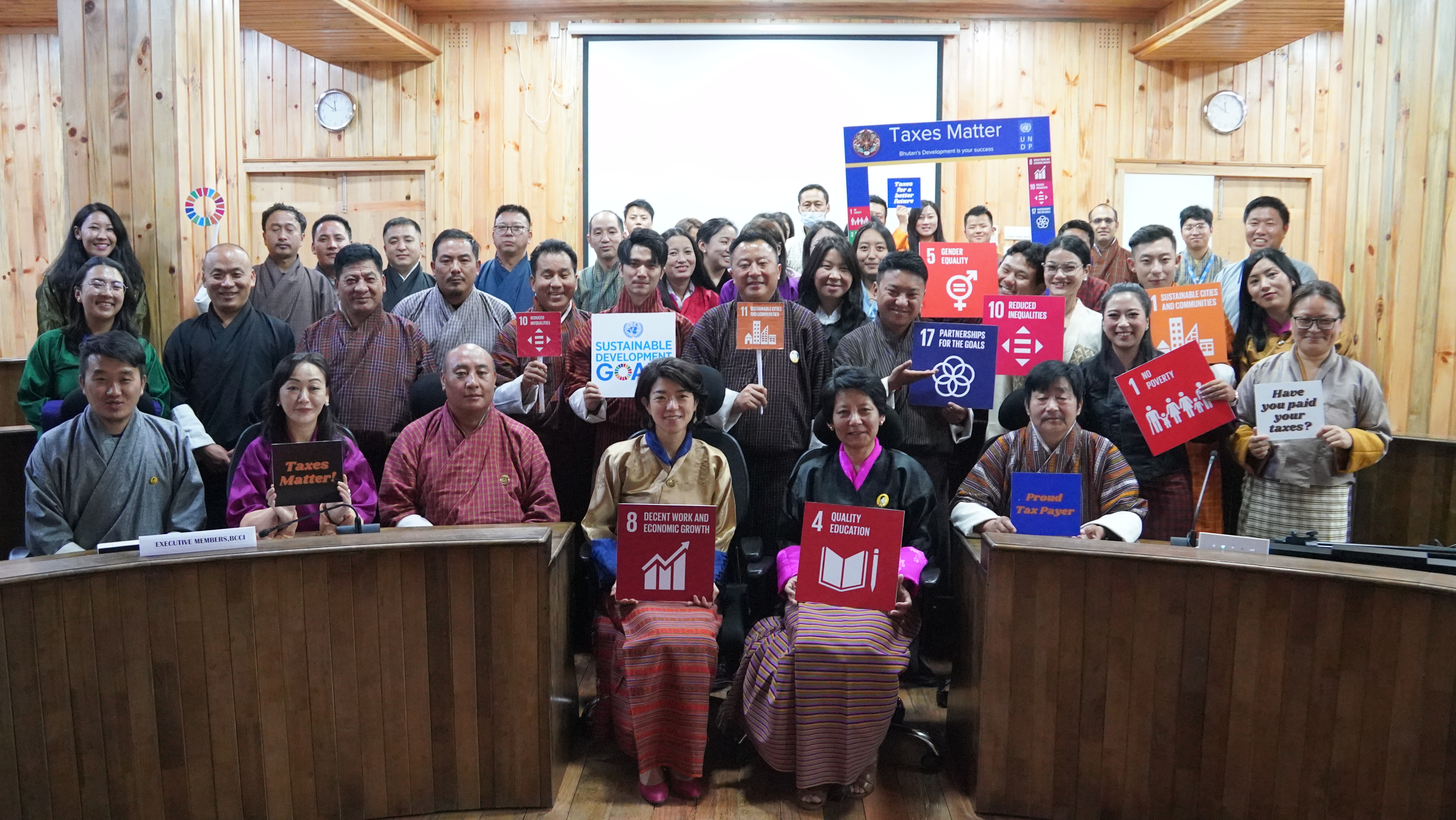 undp-bhtan-tax-campaign-group-photo-august-2022