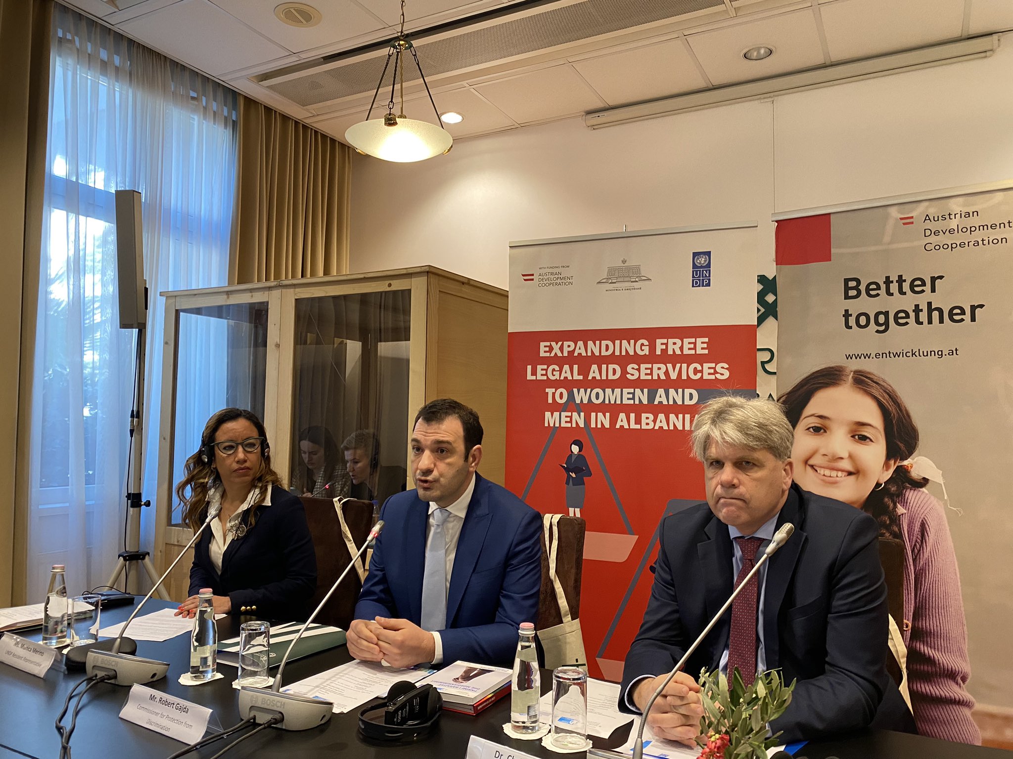 CPD launch - Round table discussion on the study on courts’ decisions on discrimination and equality before the law organized in p’ship with the Commissioner for Protection from Discrimination and Gov of Austria