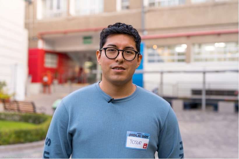 Yosue Chiré de Alarcón, 25, Industrial Engineer specializing in Data Science.
