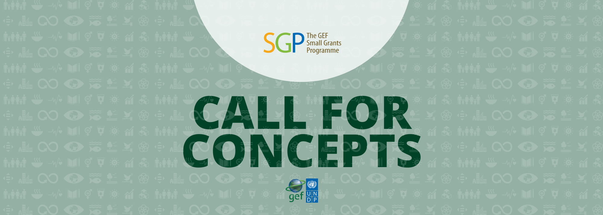 A header for the GEF-SGP Call for Concepts 2022