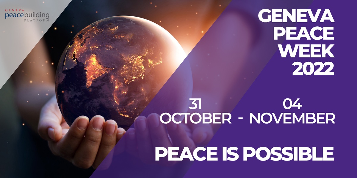 Geneva peace week 2022