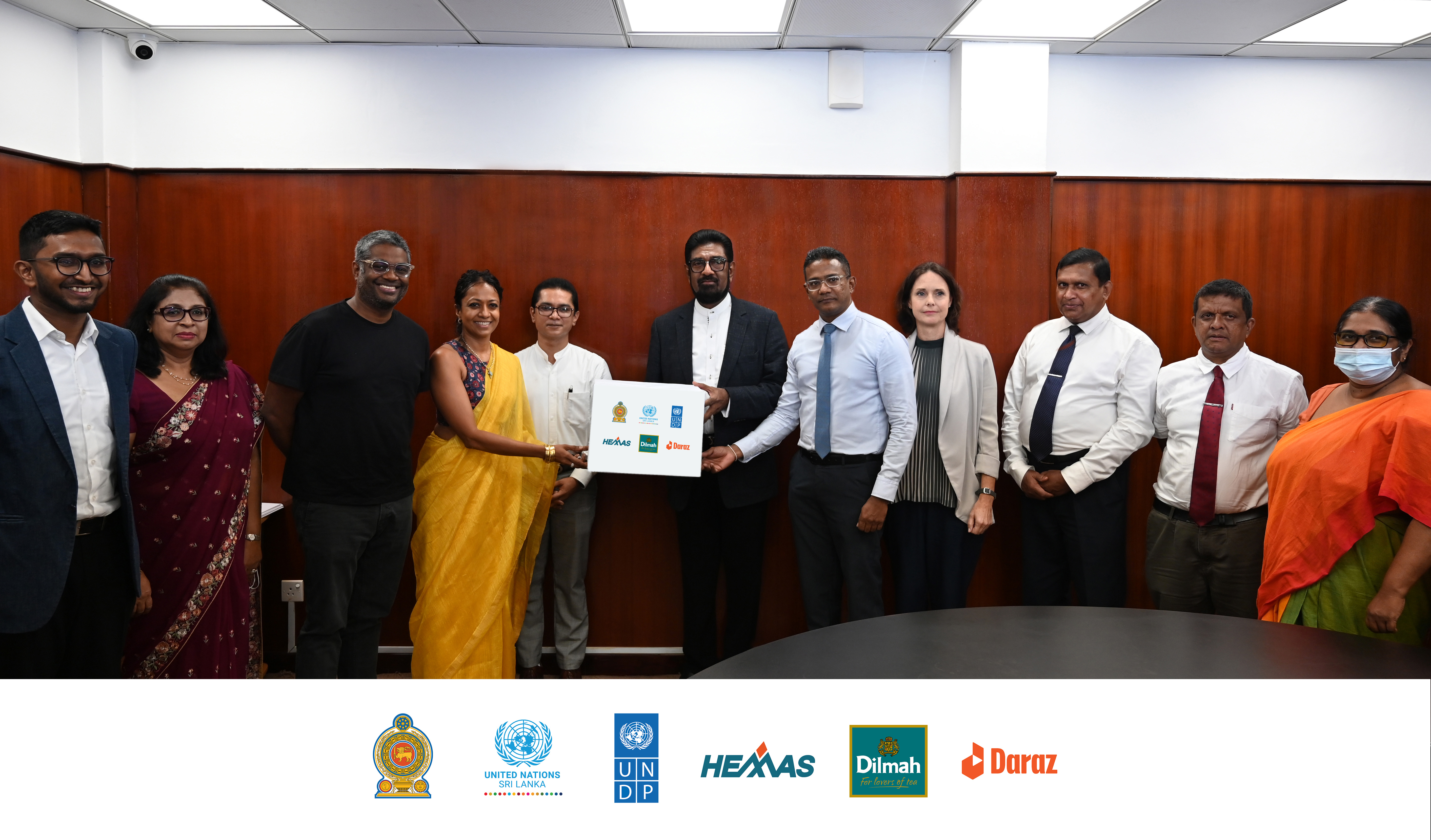Hemas, Dilmah and Daraz hand over vital and essential medicines to MoH