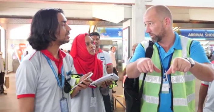 A picture containing person, indoor, preparing 