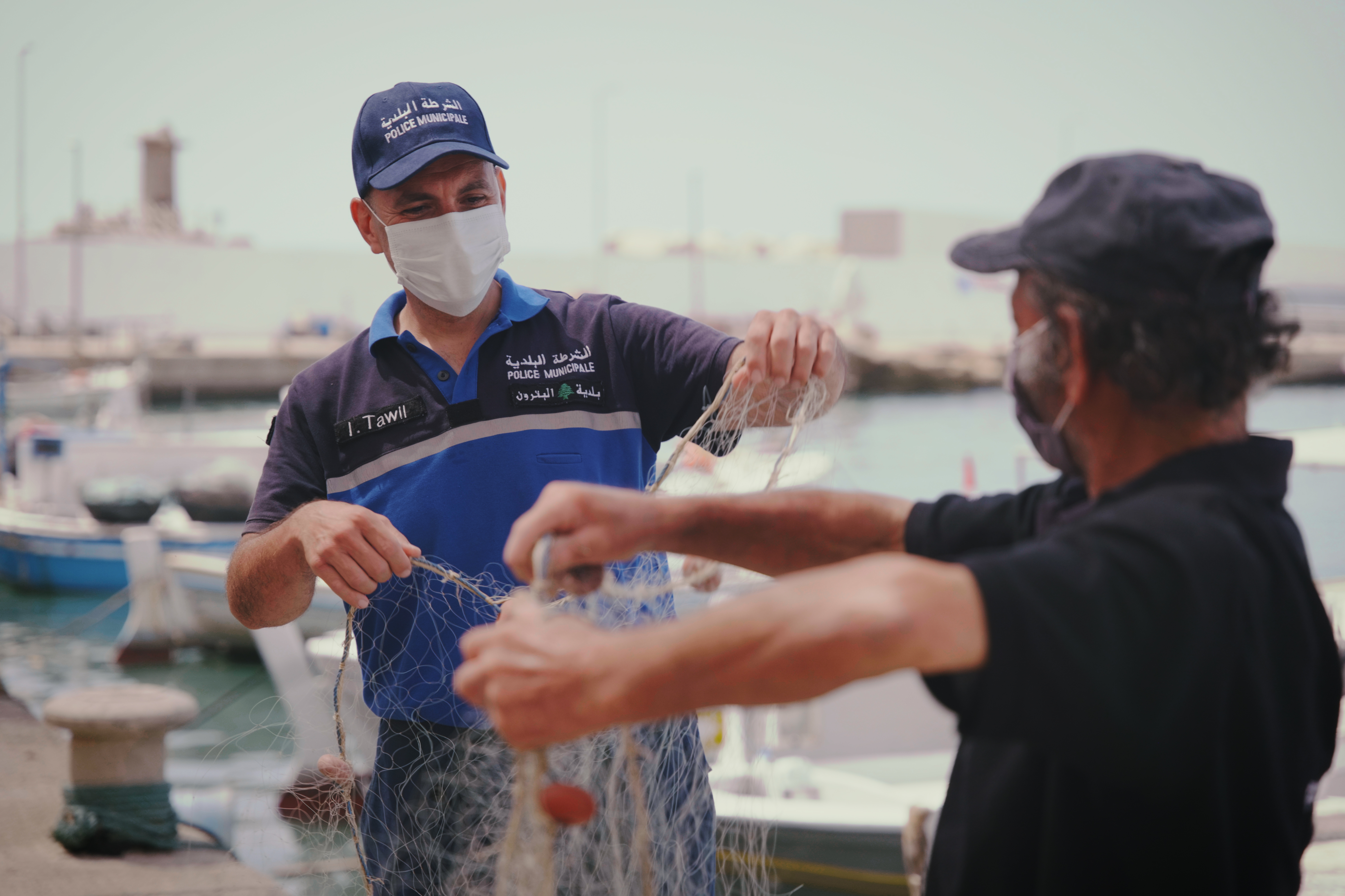 Lebanon Batroun _ The Municipal Police in Lebanon, builds trust with every community member on a daily basis. Copyright UNDP Lebanon