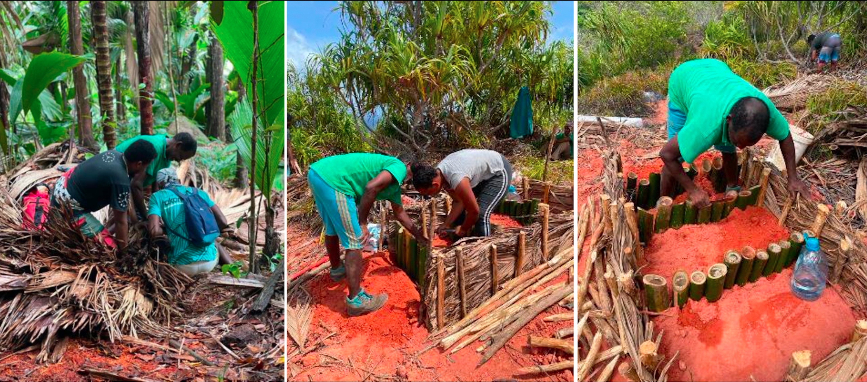 TRASS activities in Seychelles to combat soil erosion