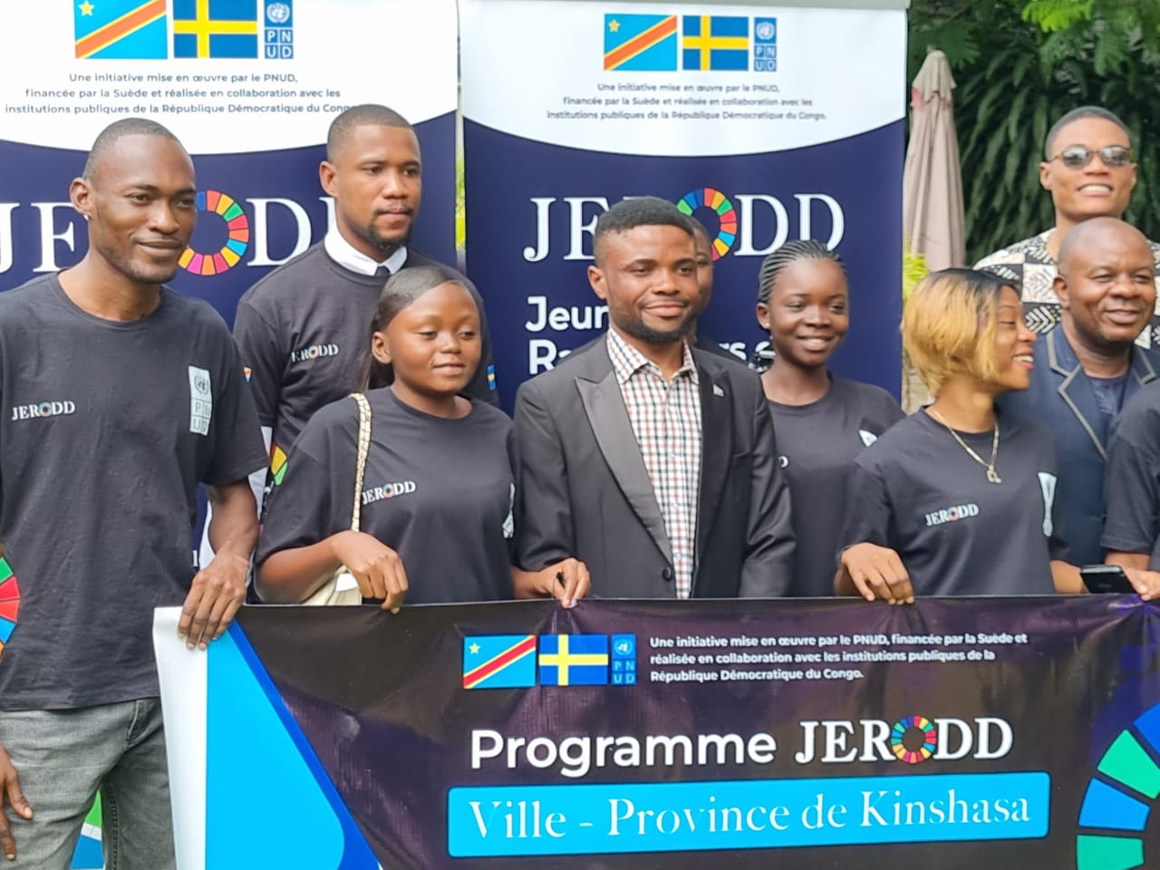 Les jeunes de Kindshasa mobilisés pour le lancement de JERODD
