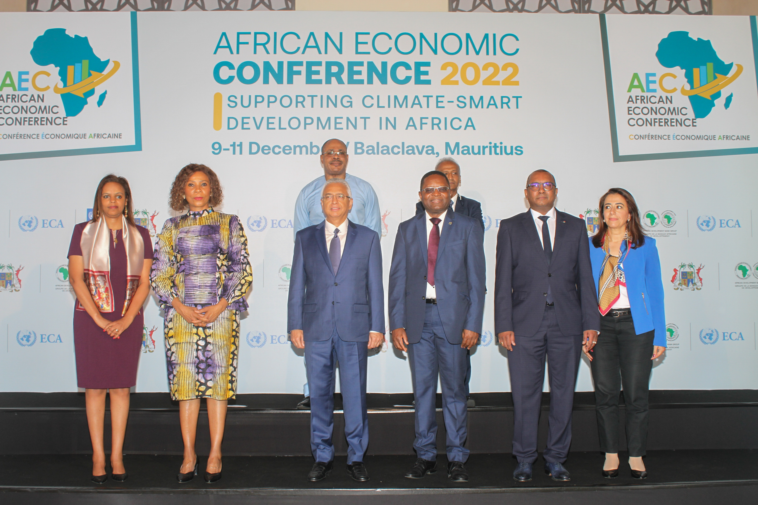 Photo of principals at 2022 African Economic Conference