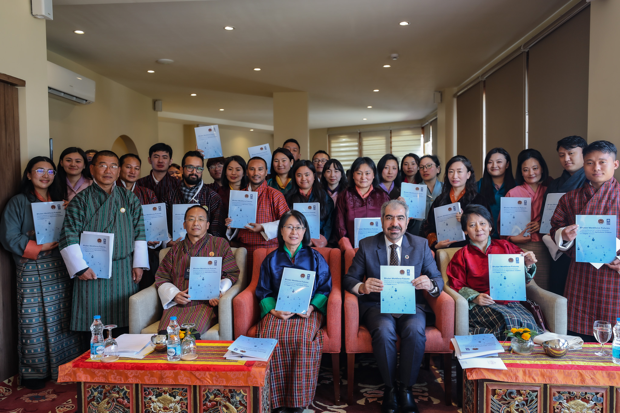 undp-bhutan-bhutan-futures-workforce-report-launch-group-photo-dec-2022