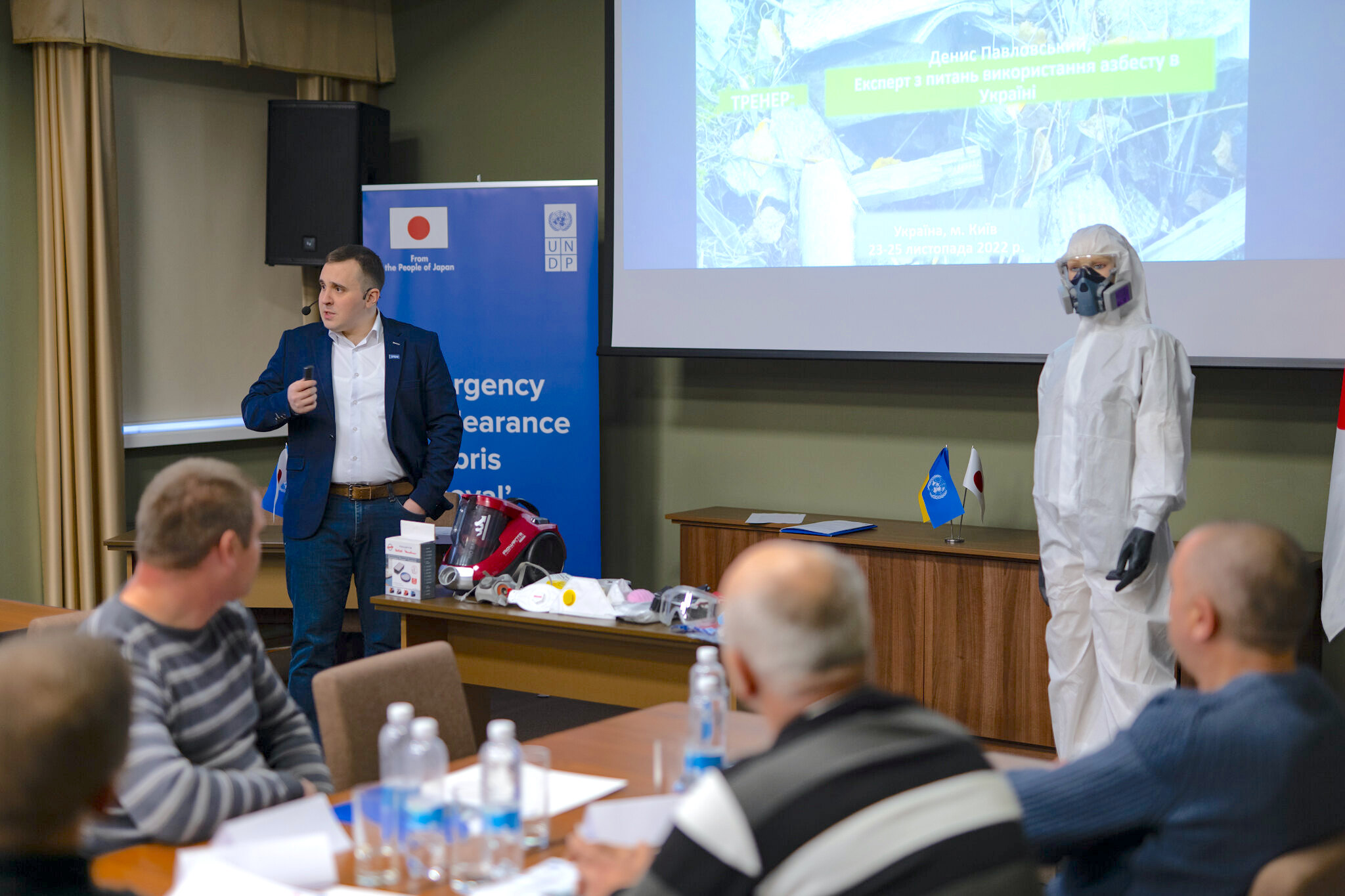 “safety first” training in Ukraine