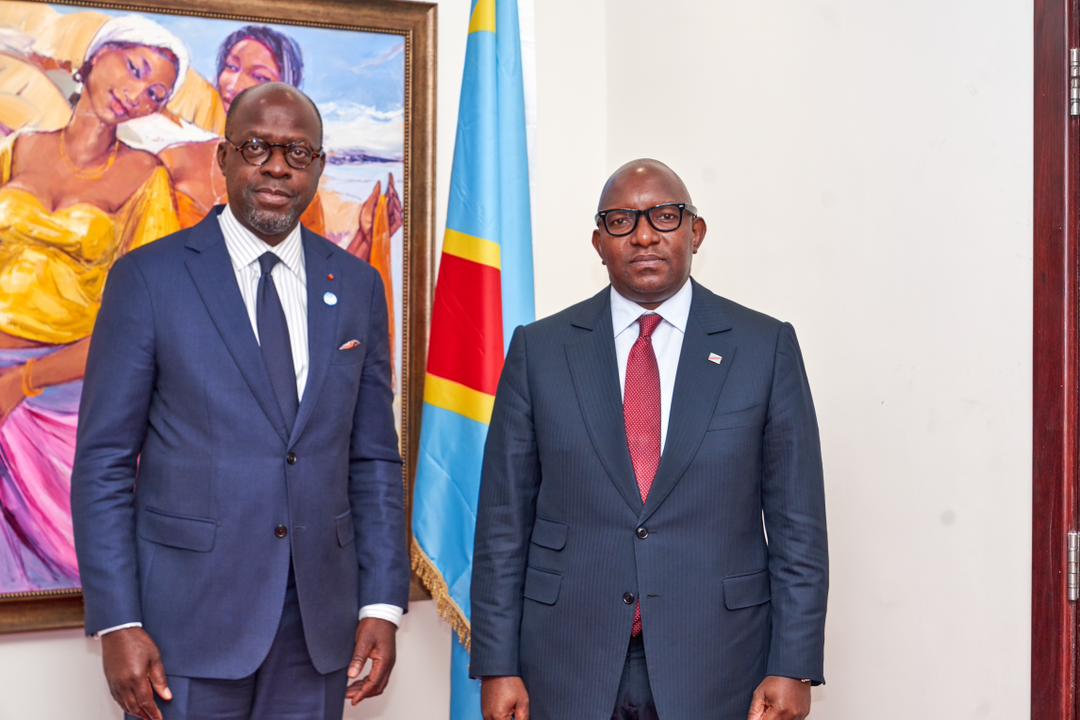 Le 1er Ministre Congolais Sama Lukonde reçois le Président de la COP15