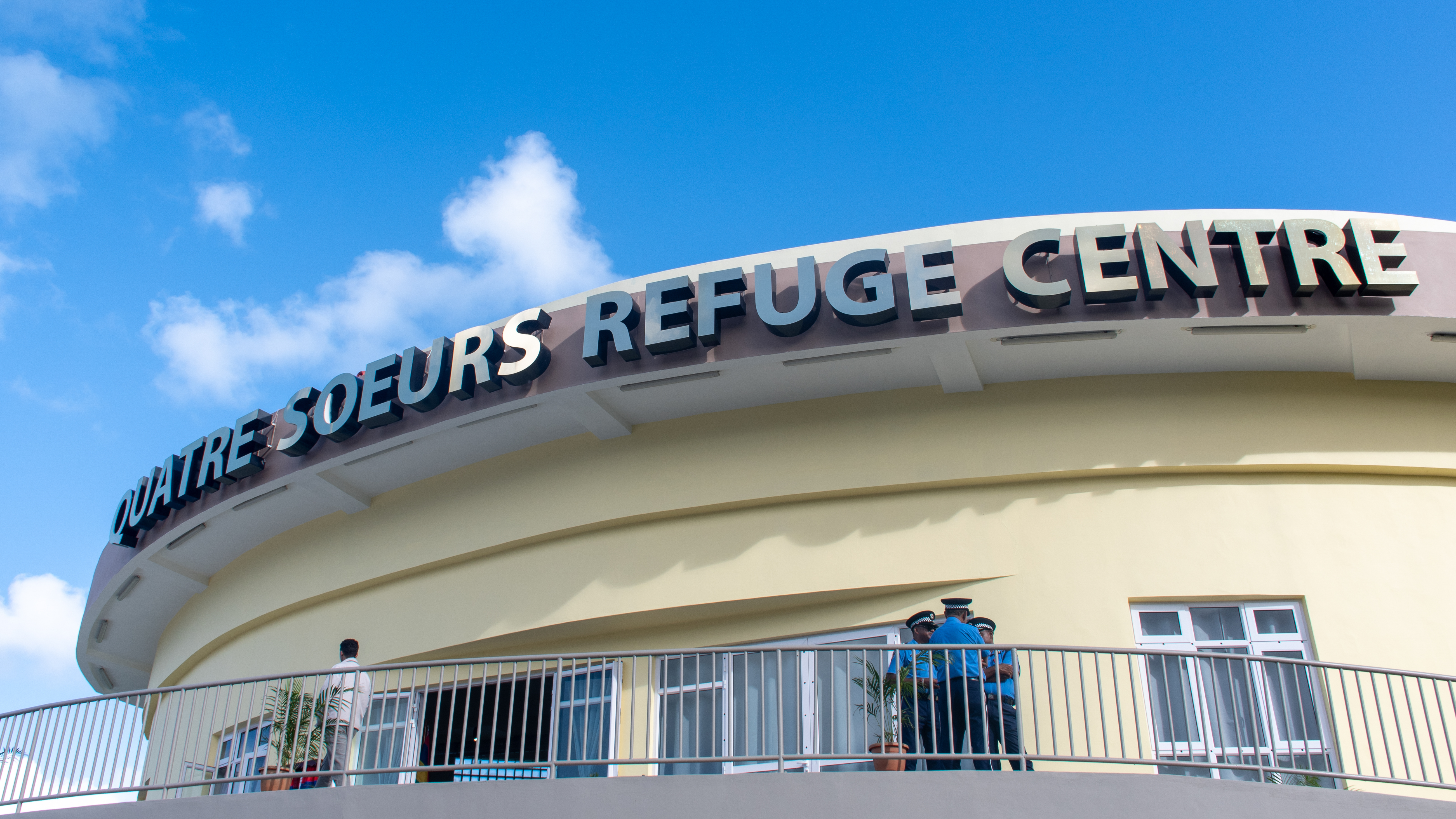 Quatre Soeurs Refuge Centre built under the Climate Change Adaptation Programme in the Coastal Zone of Mauritius