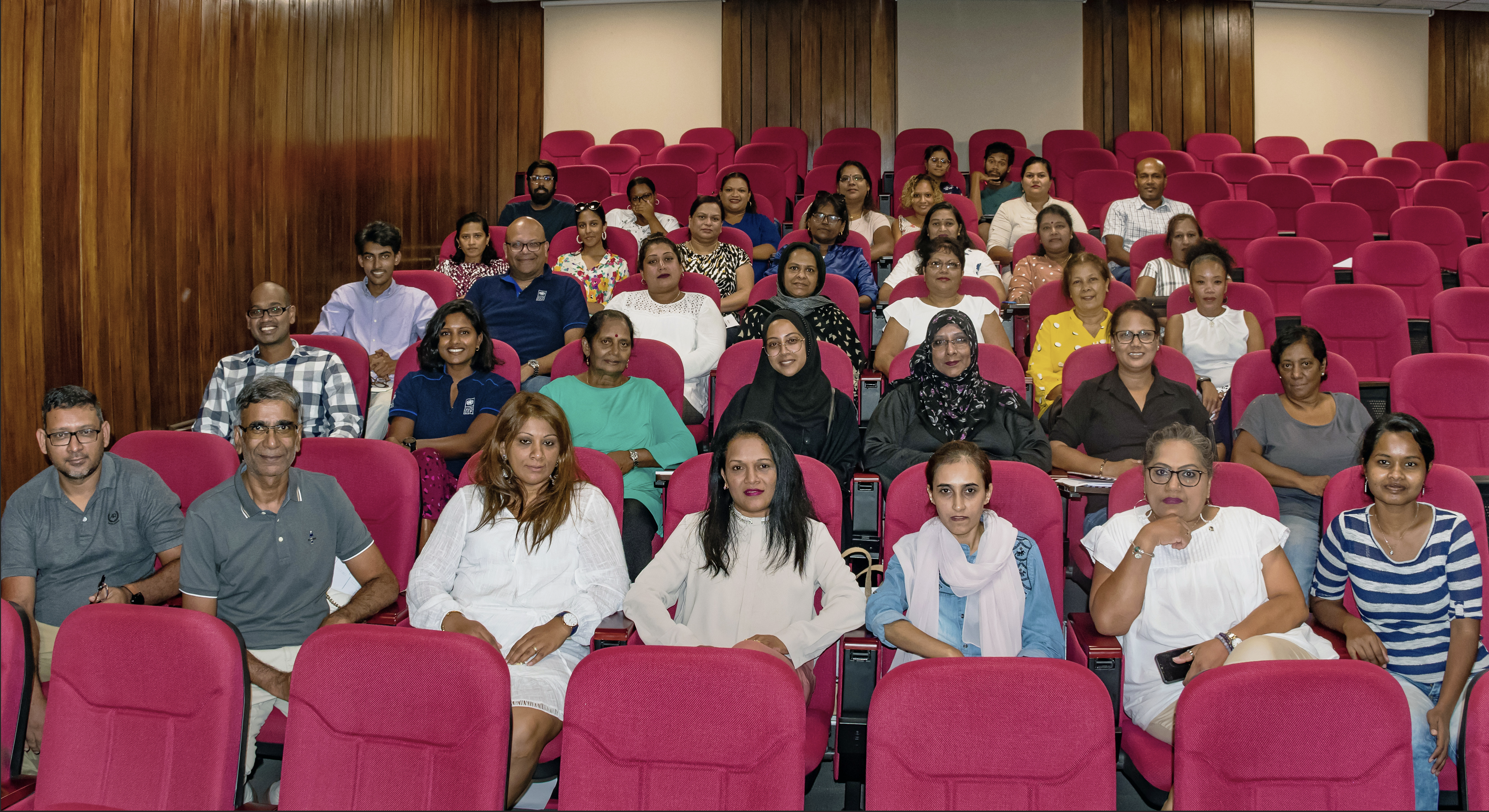 Stakeholders of the financial literacy experiment at the University of Mauritius