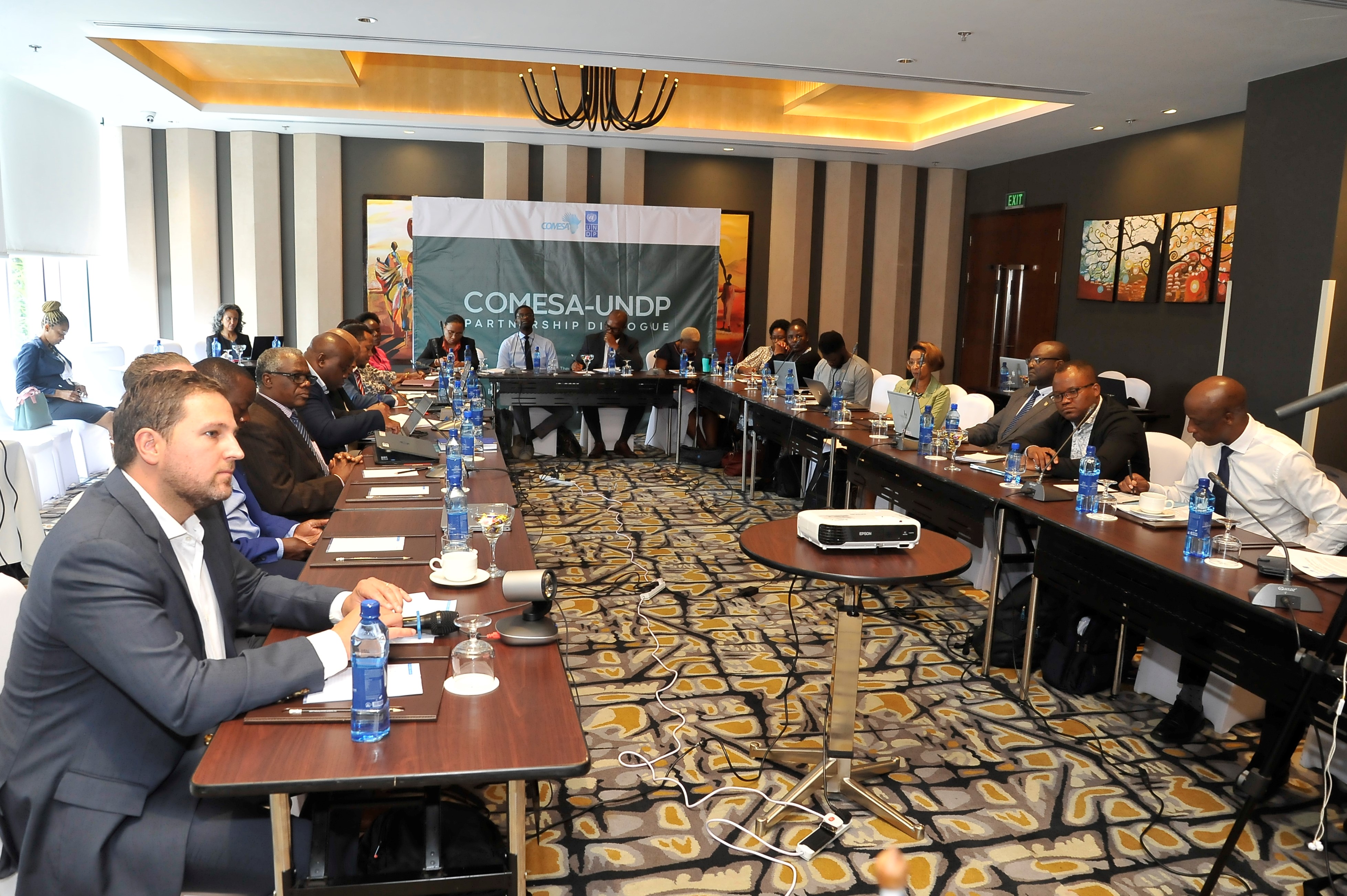 Participants at the COMESA-UNDP Partnerships Dialogue