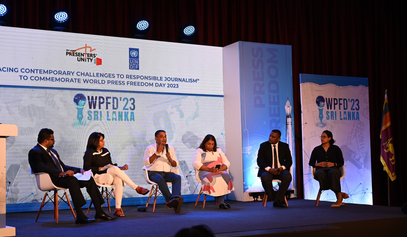 Panel discussion at WPFD2023