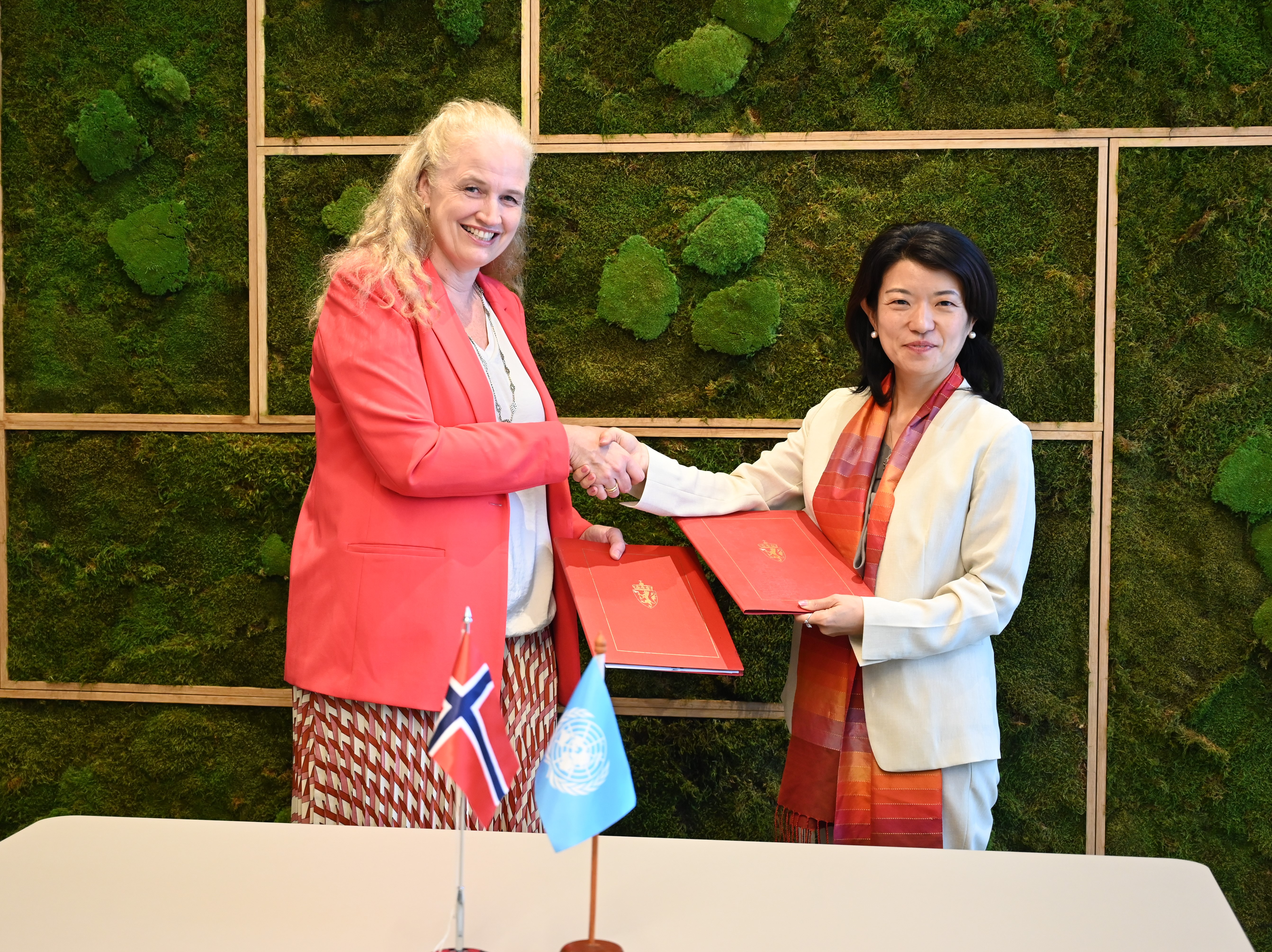 Norway Ambassador and UNDP Resident Representative 