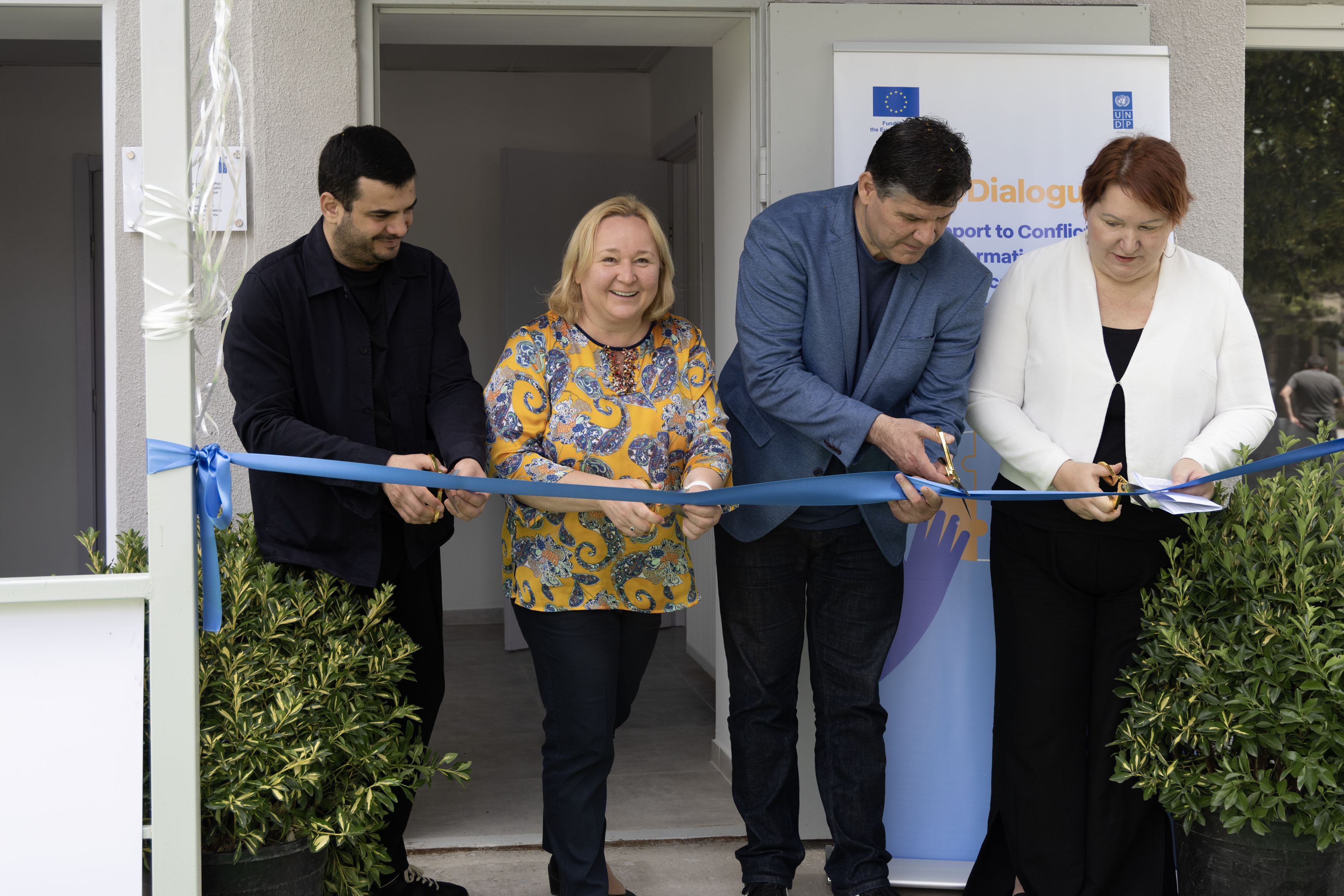 Opening of an outpatient clinic in Mejvriskhevi village