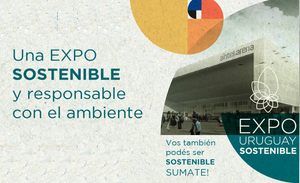 Flyer de la Expo Uruguay Sostenible 2023