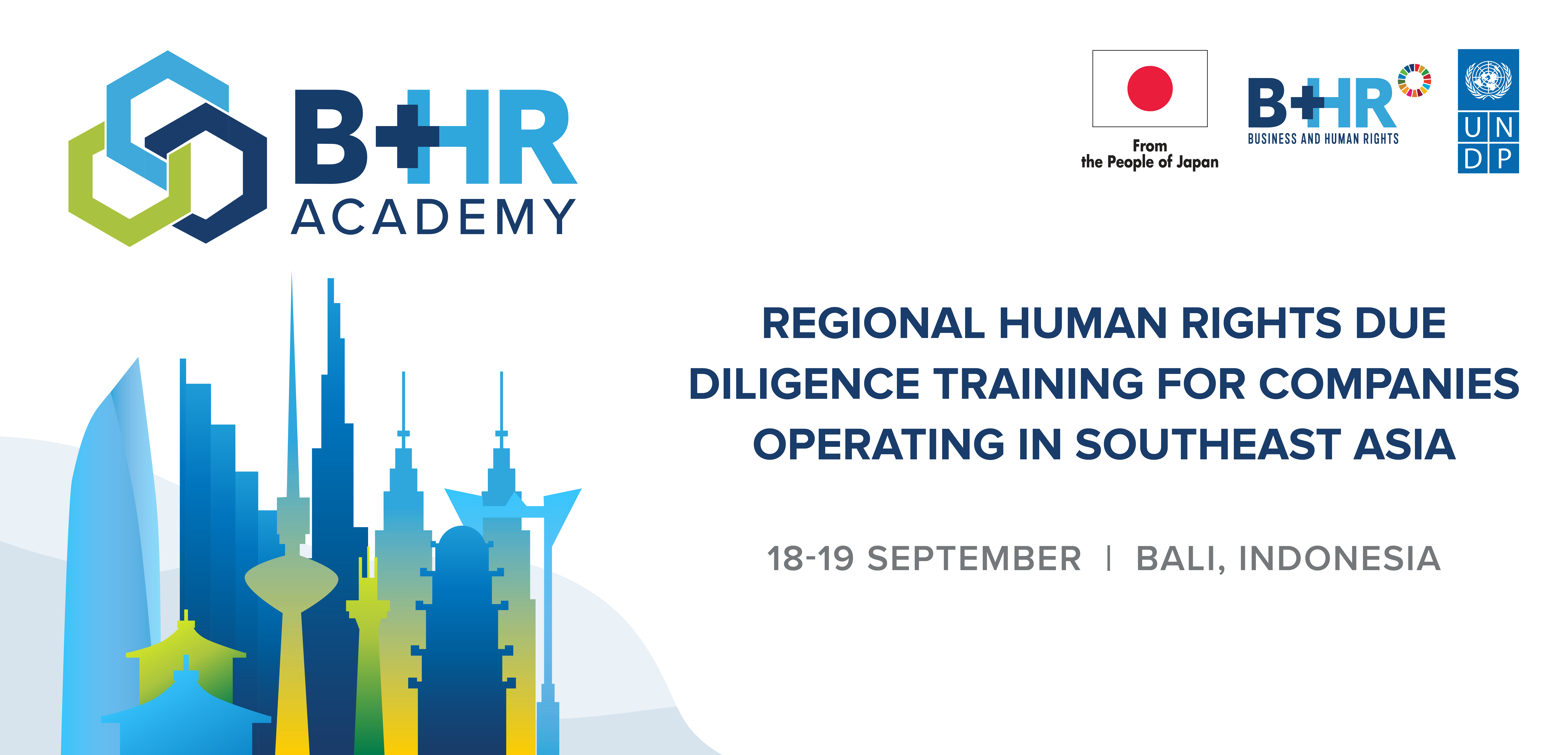 Banner for B+HR Academy SE Asia training