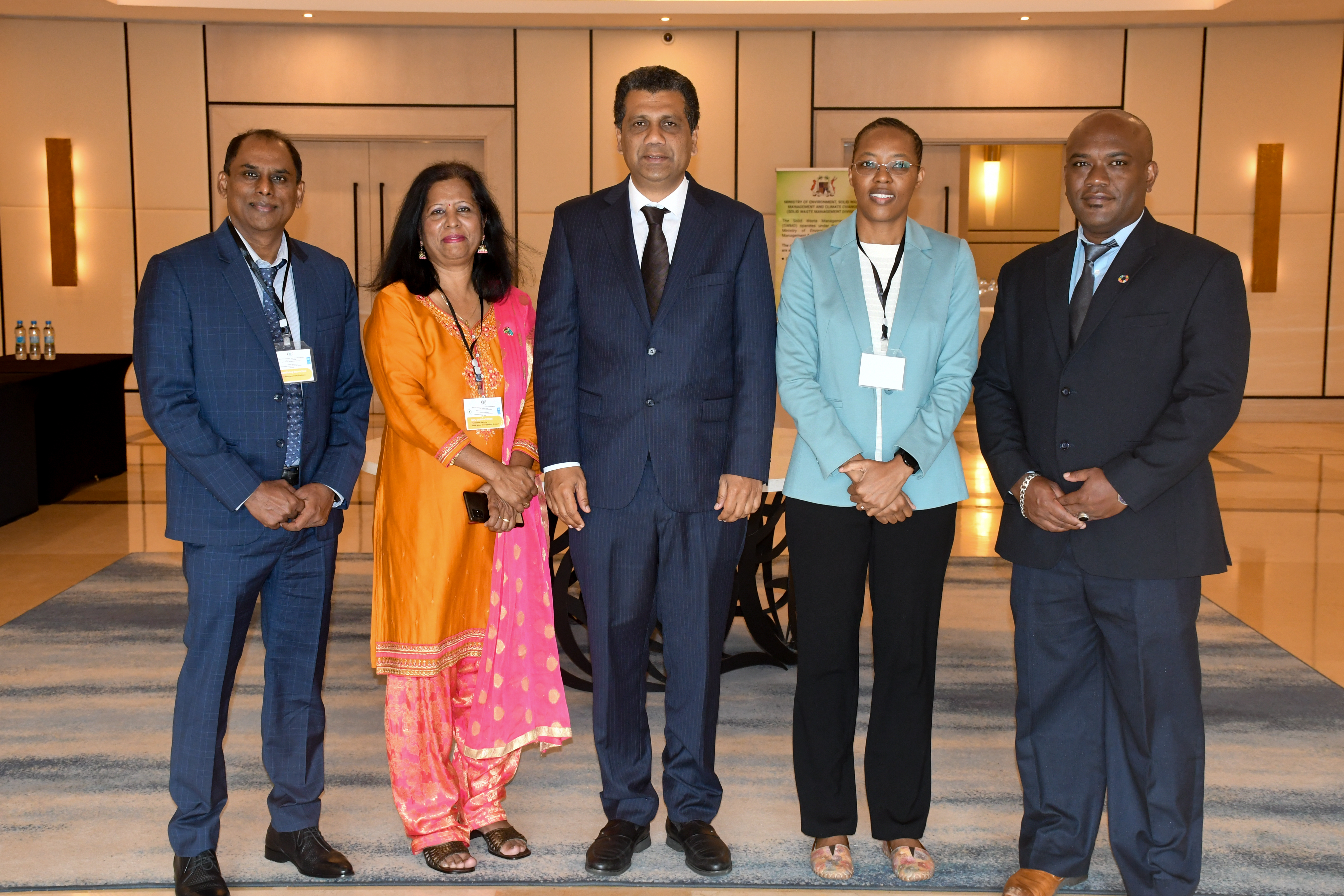  The honourable Kavydass Ramano, Minister of the Environment, Solid Waste Management and Climate Change stressed the global importance of solid waste management, noting its environmental, sanitary, and economic impact.