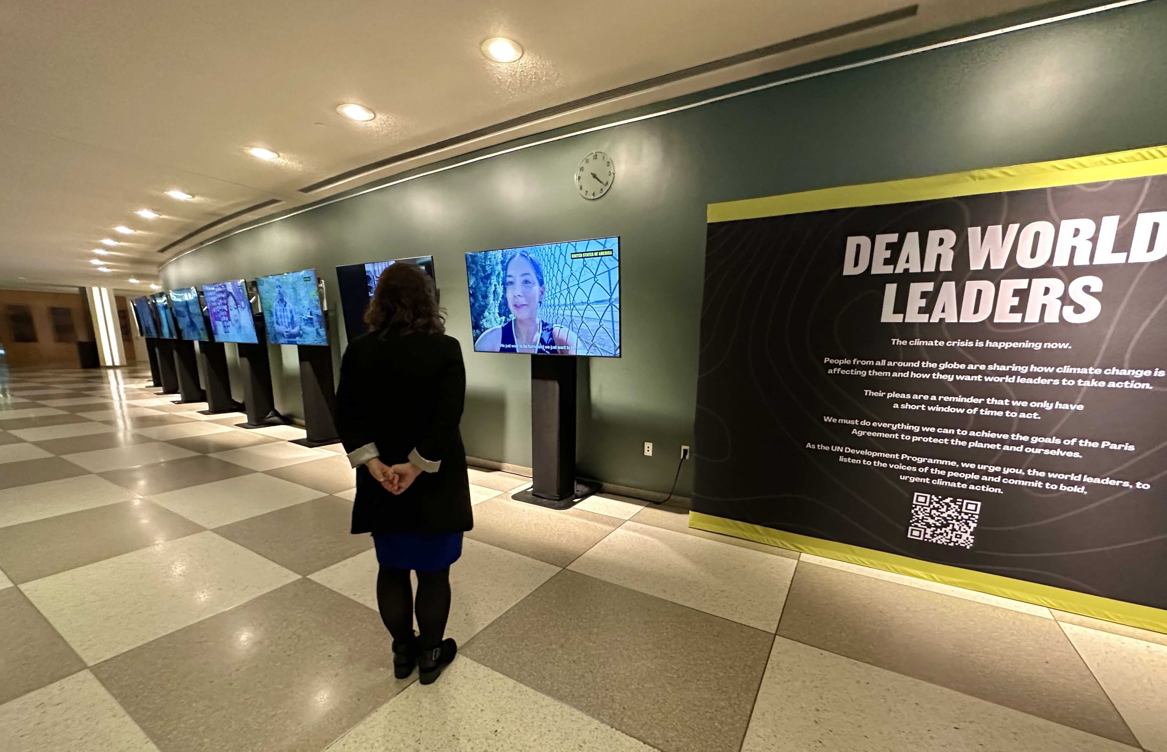 DWL exhibition at the UN