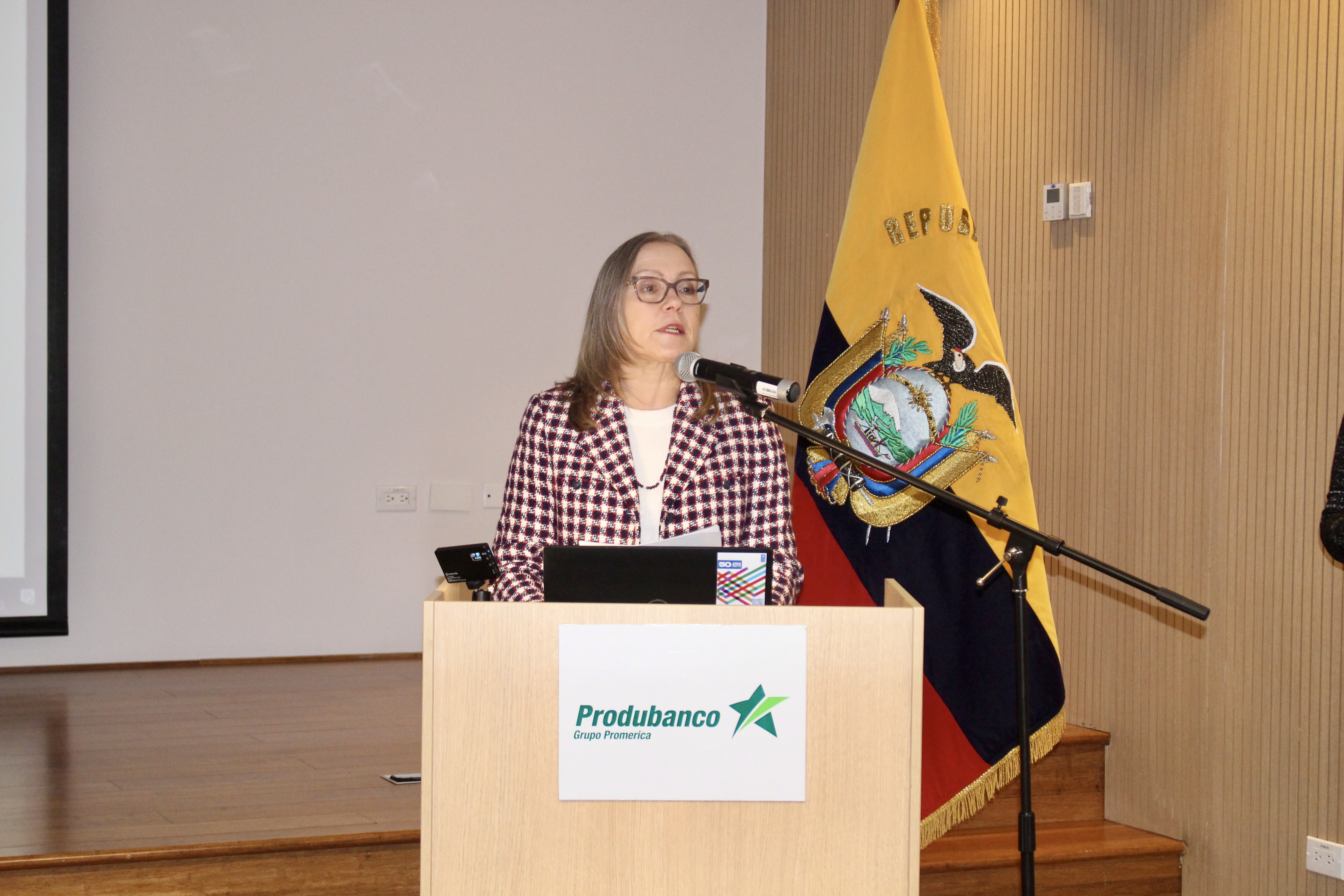 Matilde Mordt representante del PNUD en Ecuador 