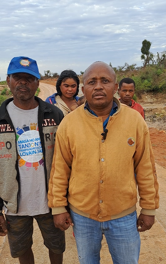 Maire de la Commune Rurale de Belindo, région Androy, Madagascar