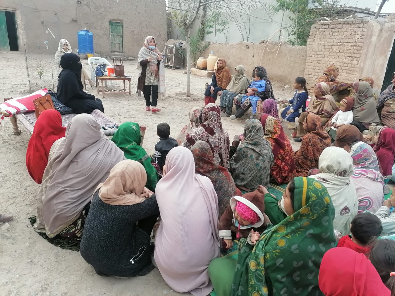 Community awareness session in Mohmand Agency, Khyber Pakhtunkhwa province, Pakistan | UNDP Pakistan  