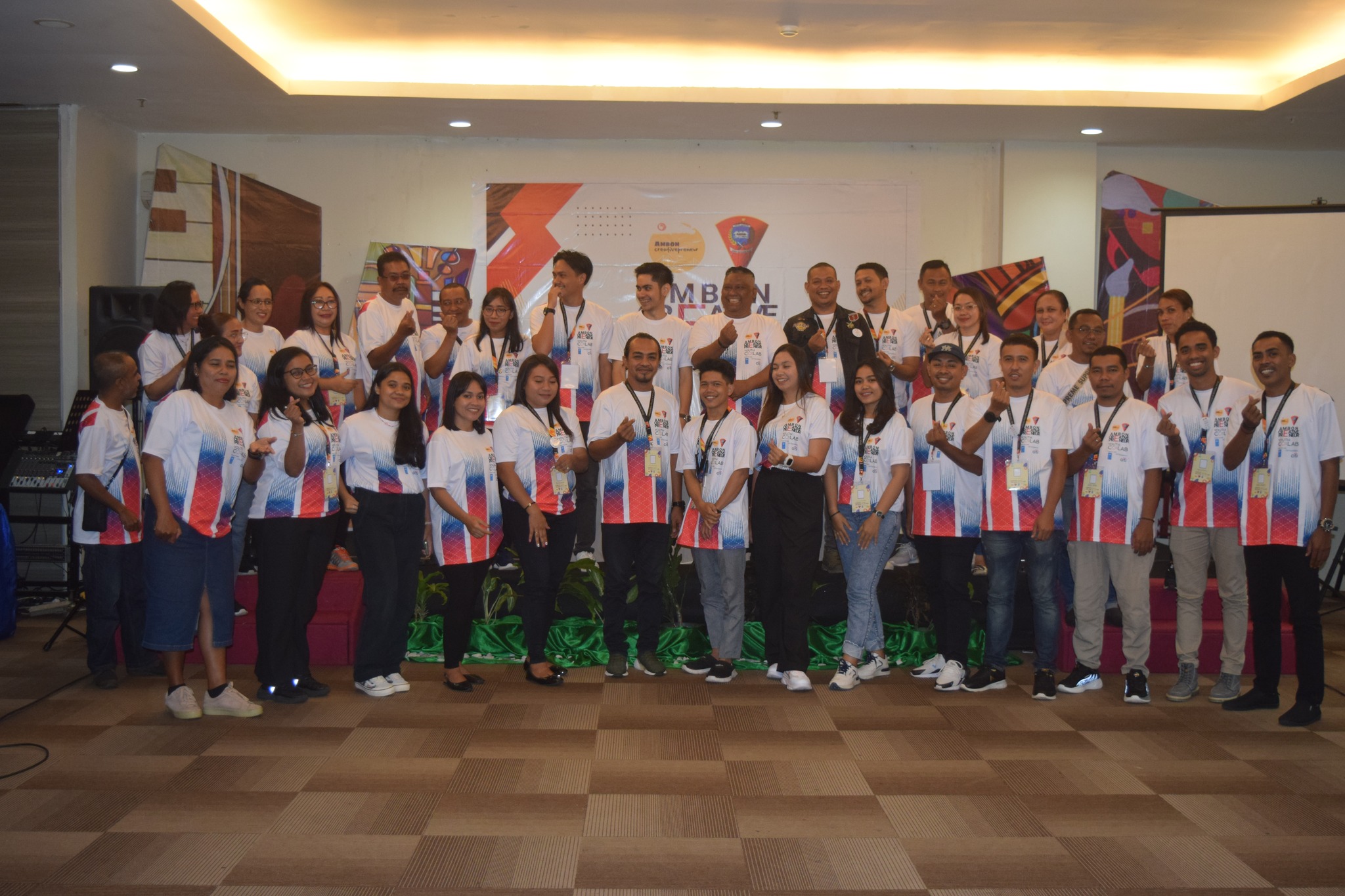 Ambon Creativepreneur 2023 X Youth Co:Lab participants 