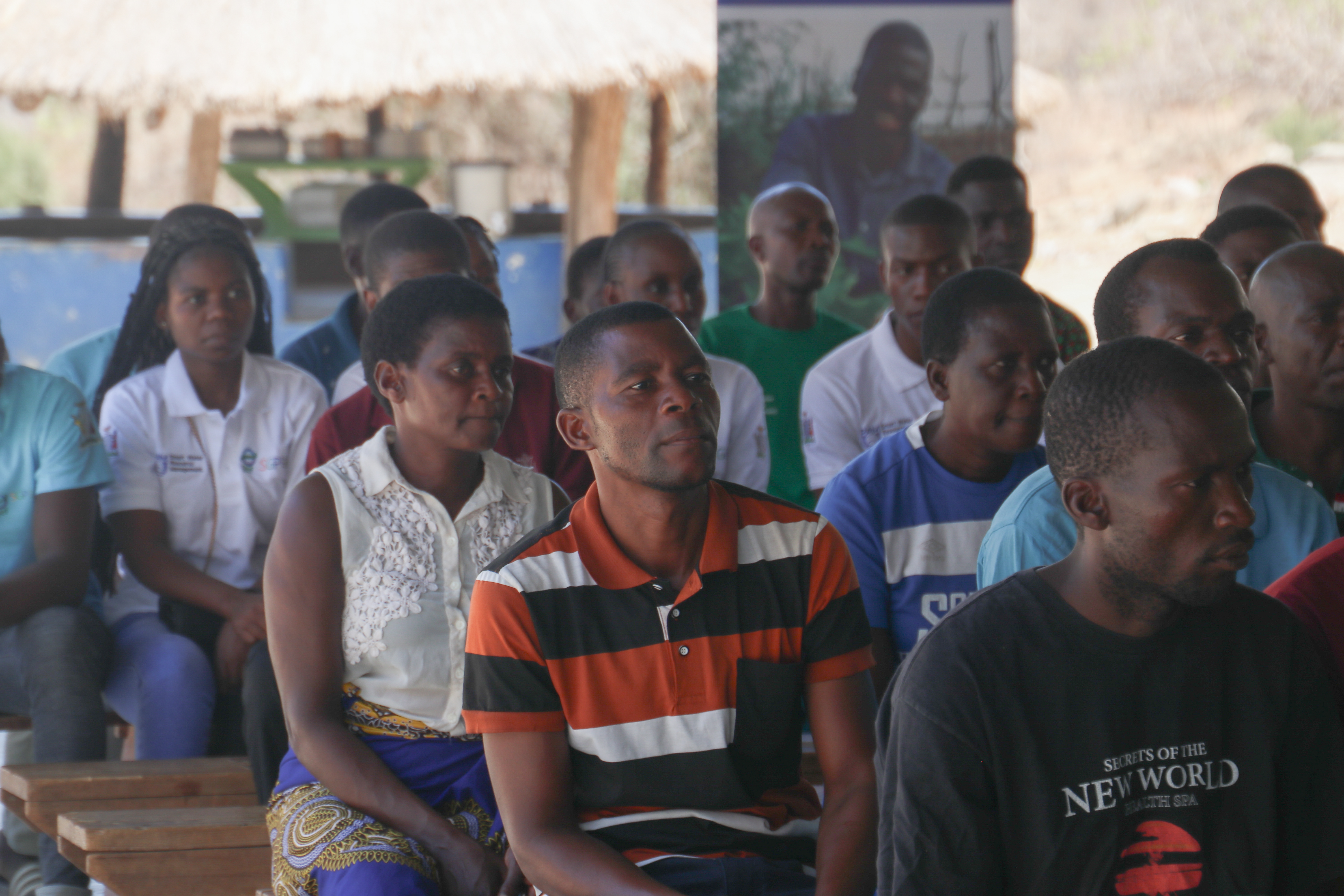Image of attendees at the launch of GEF SGP funded PAM project in Gwembe