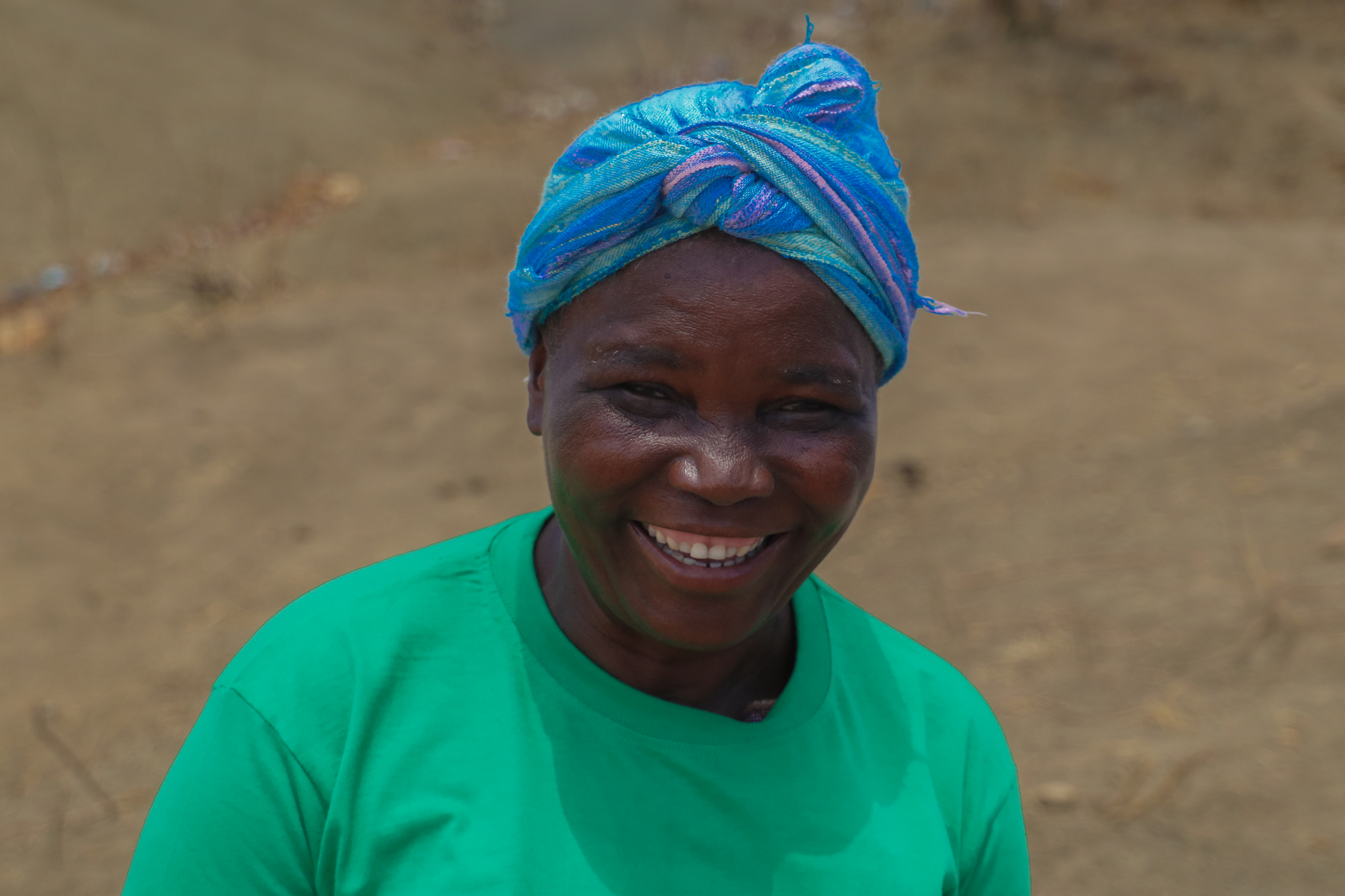 An image of Mutinta Moonga, a resident of Gwembe and member of the Kubota Muzeezo Women’s Group