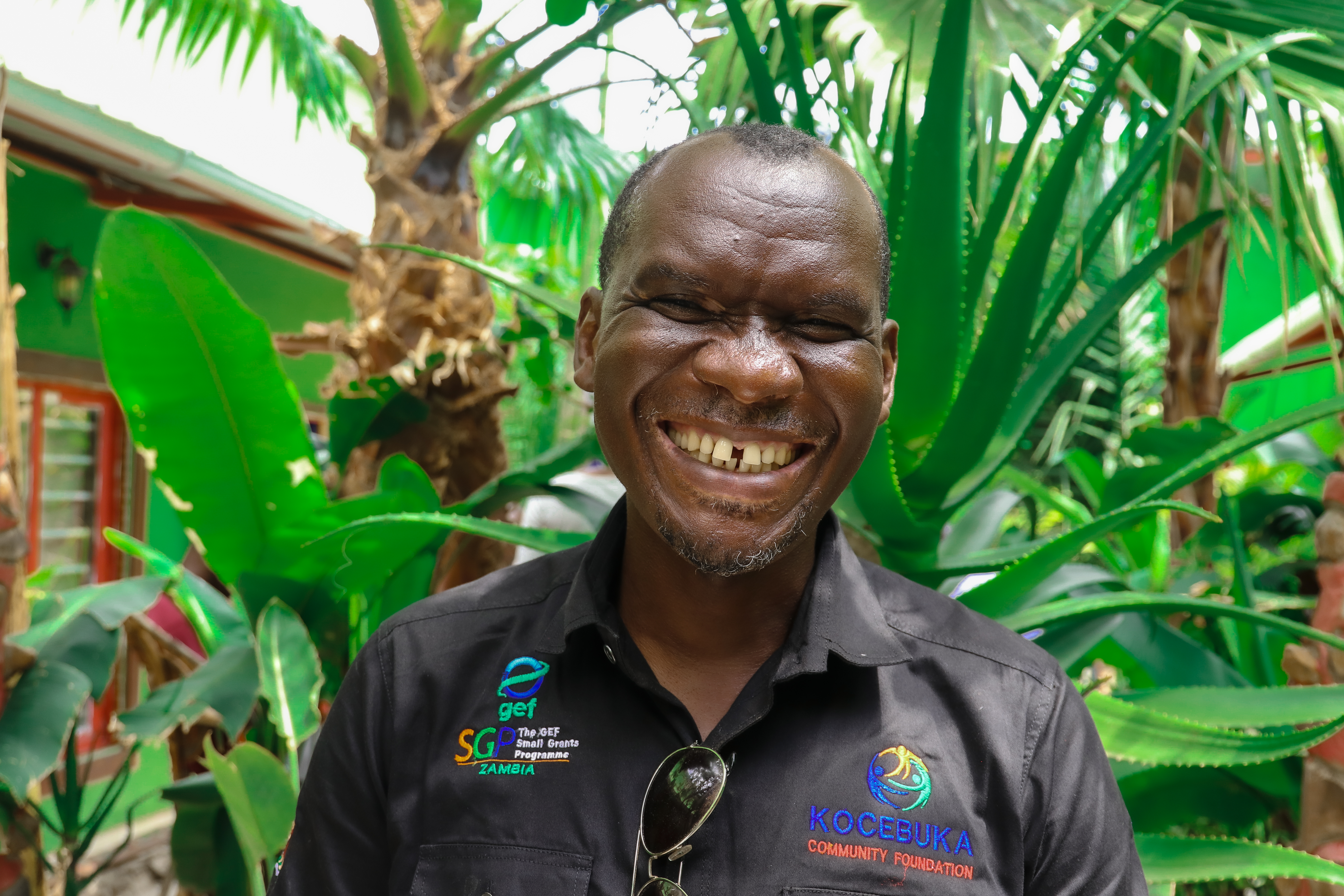 Image of Paswell Nyambe, the Programme Manager for the Kocebuka Community Foundation