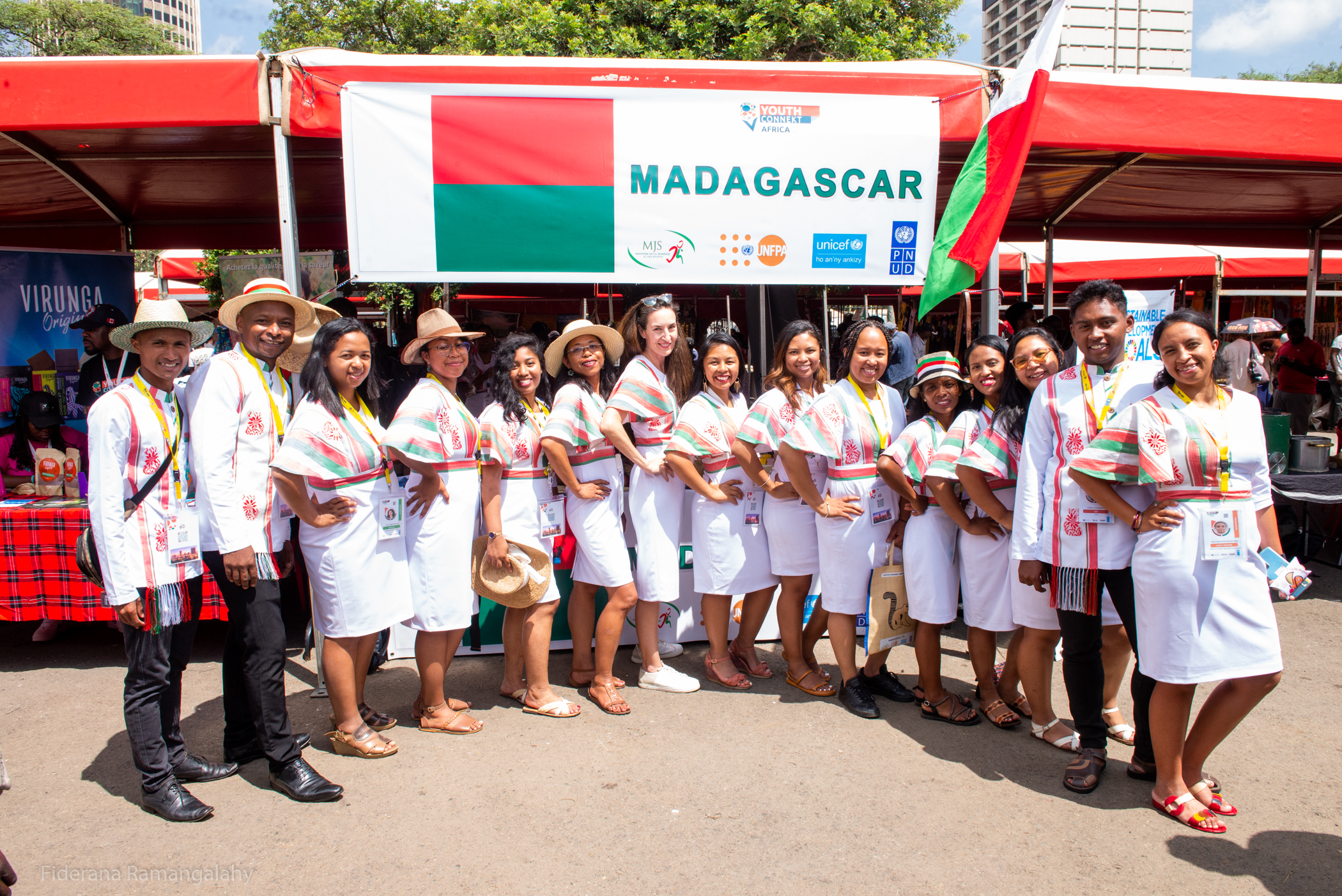 -	La délégation Malagasy au sommet Youthconnekt Africa à Nairobi - décembre 2023