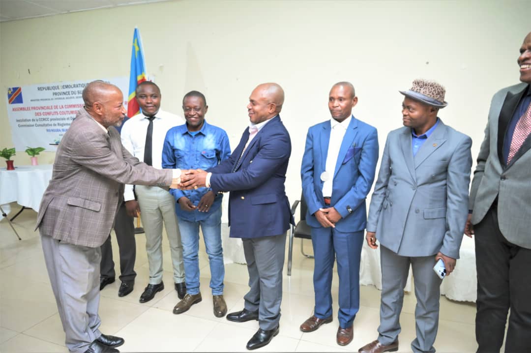 le Gouverneur du Sud-Kivu ad intérim, Marc Malago a procédé à l’installation de la Commission Consultative 