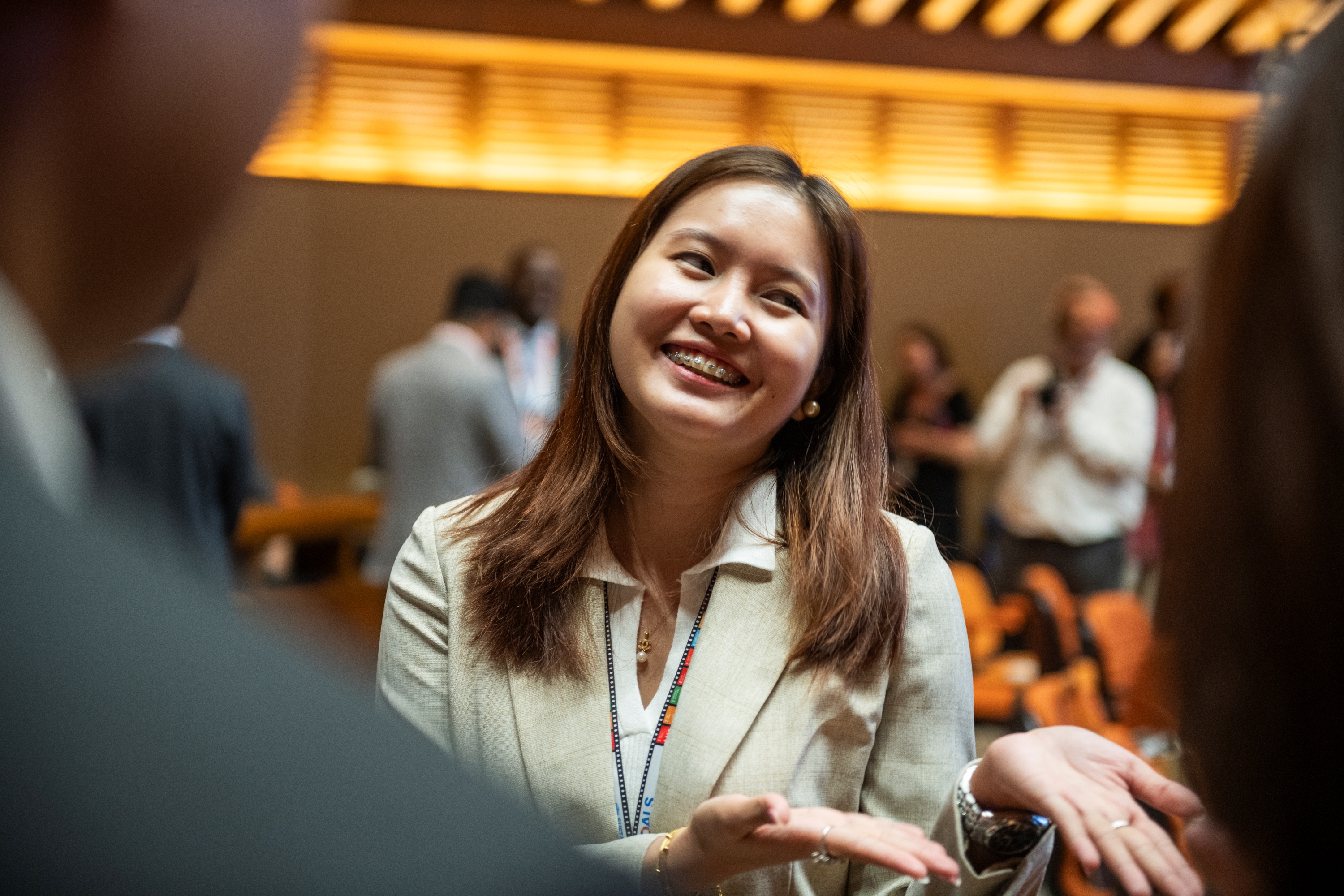 Youth Participant During the Youth Co:Lab Summit 