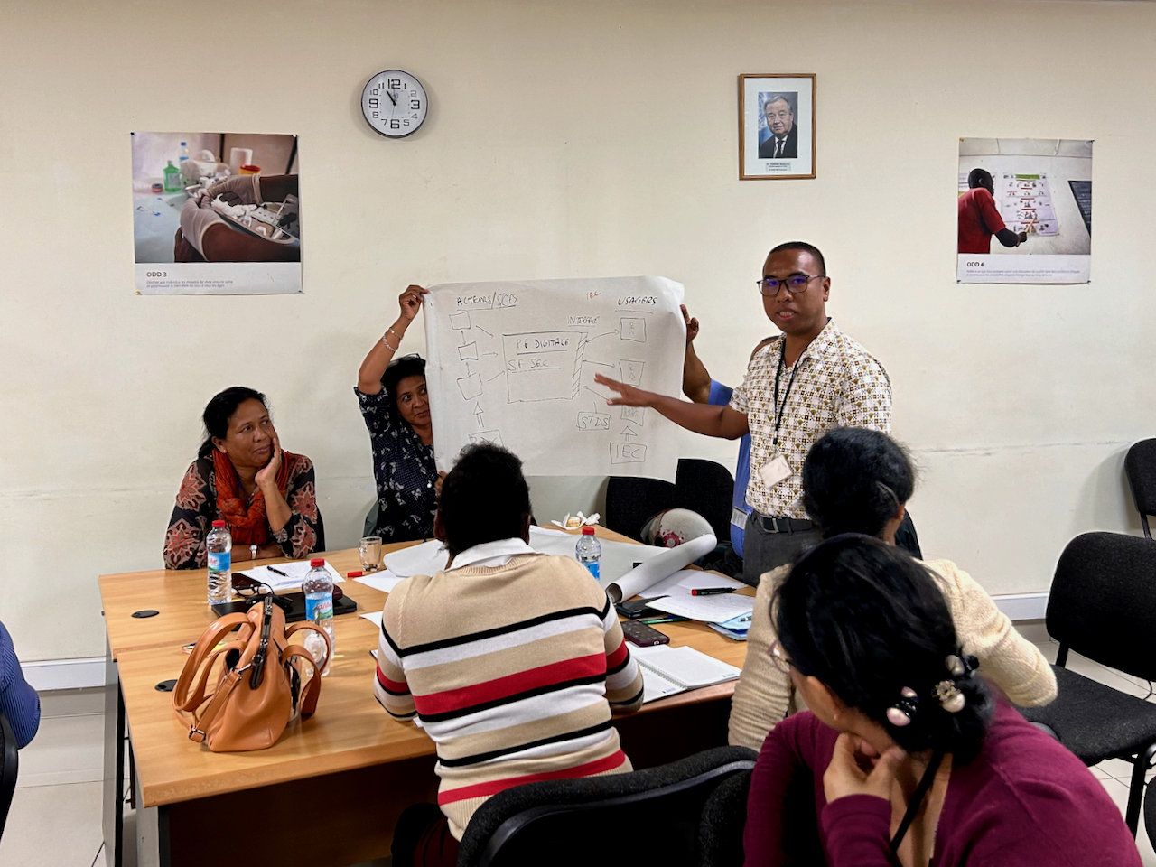 PNUD Madagascar reçoit la première session francophone de Digital Fitness Program